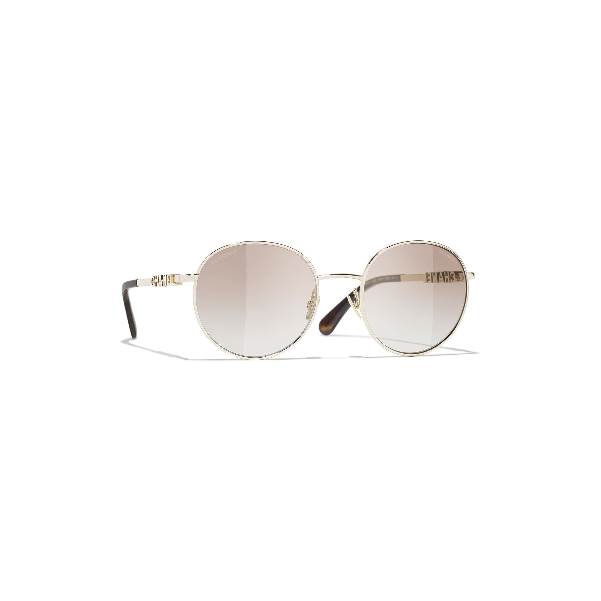 Gold Metal Pantos Sunglasses