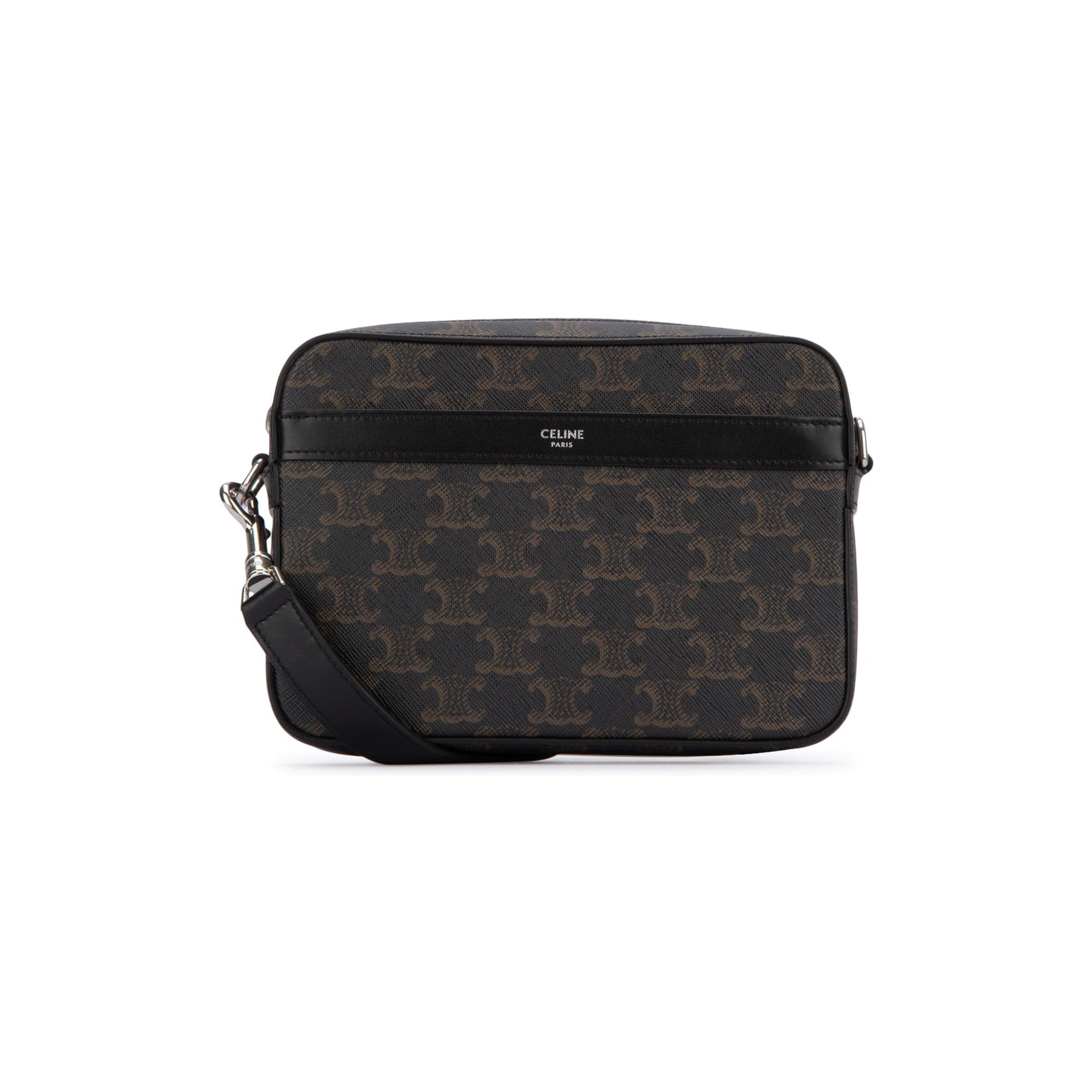 CELINE Triomphe Canvas Small Messenger Bag