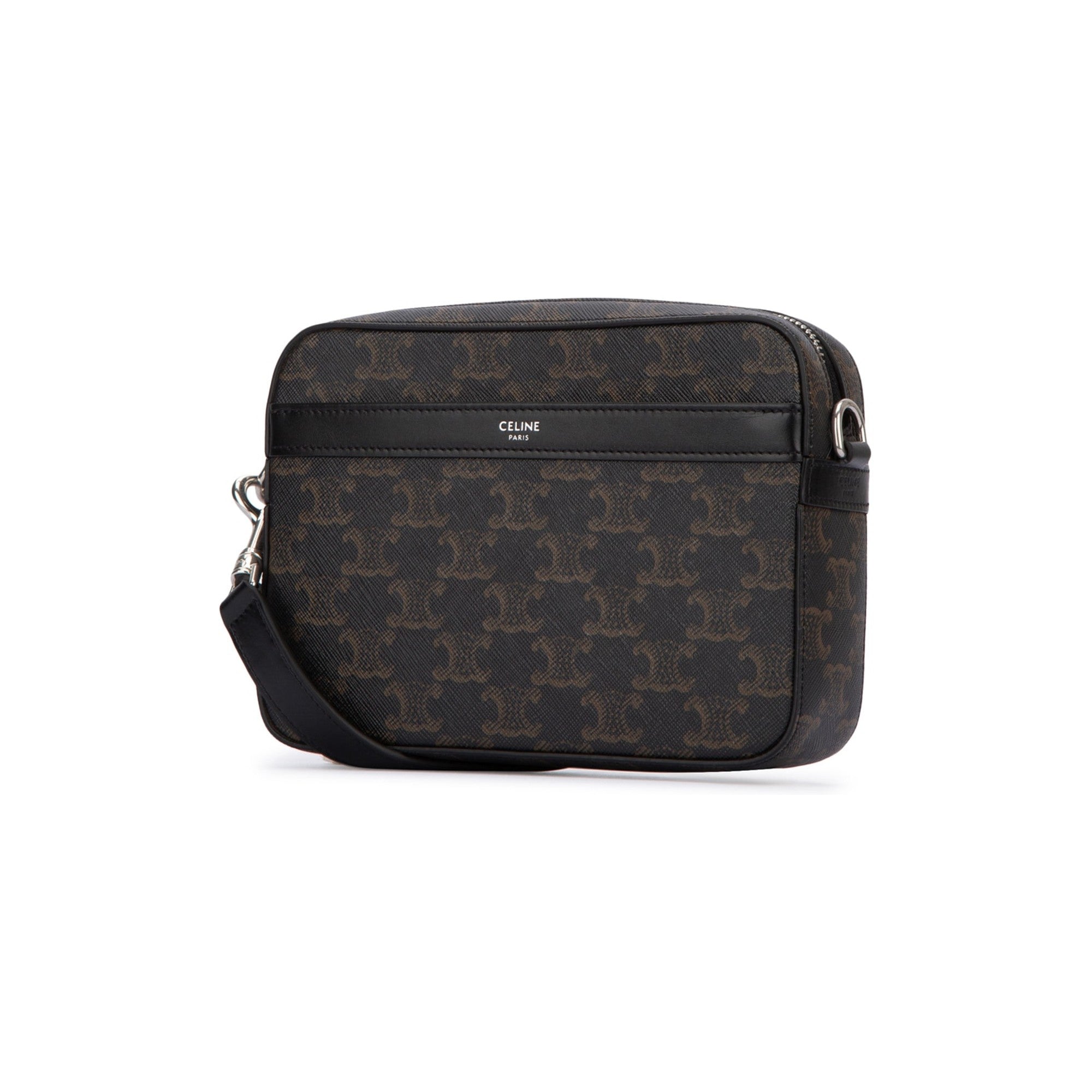 CELINE Triomphe Canvas Small Messenger Bag