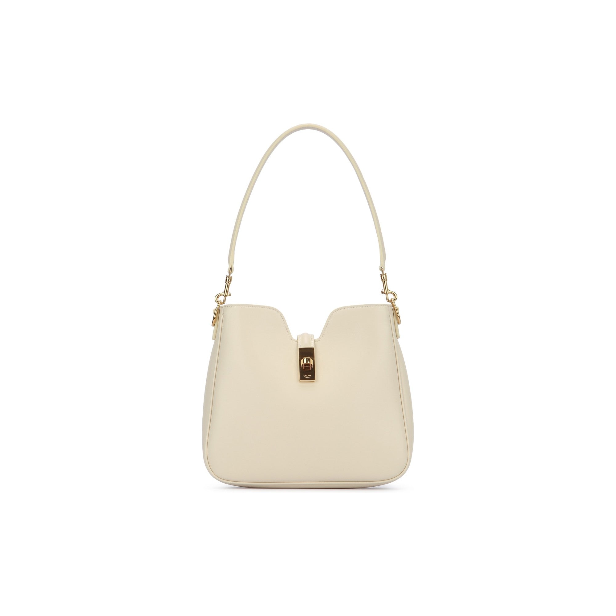SMALL CAMILLE 16 SOFT BAG IN SMOOTH CALFSKIN - CREAM