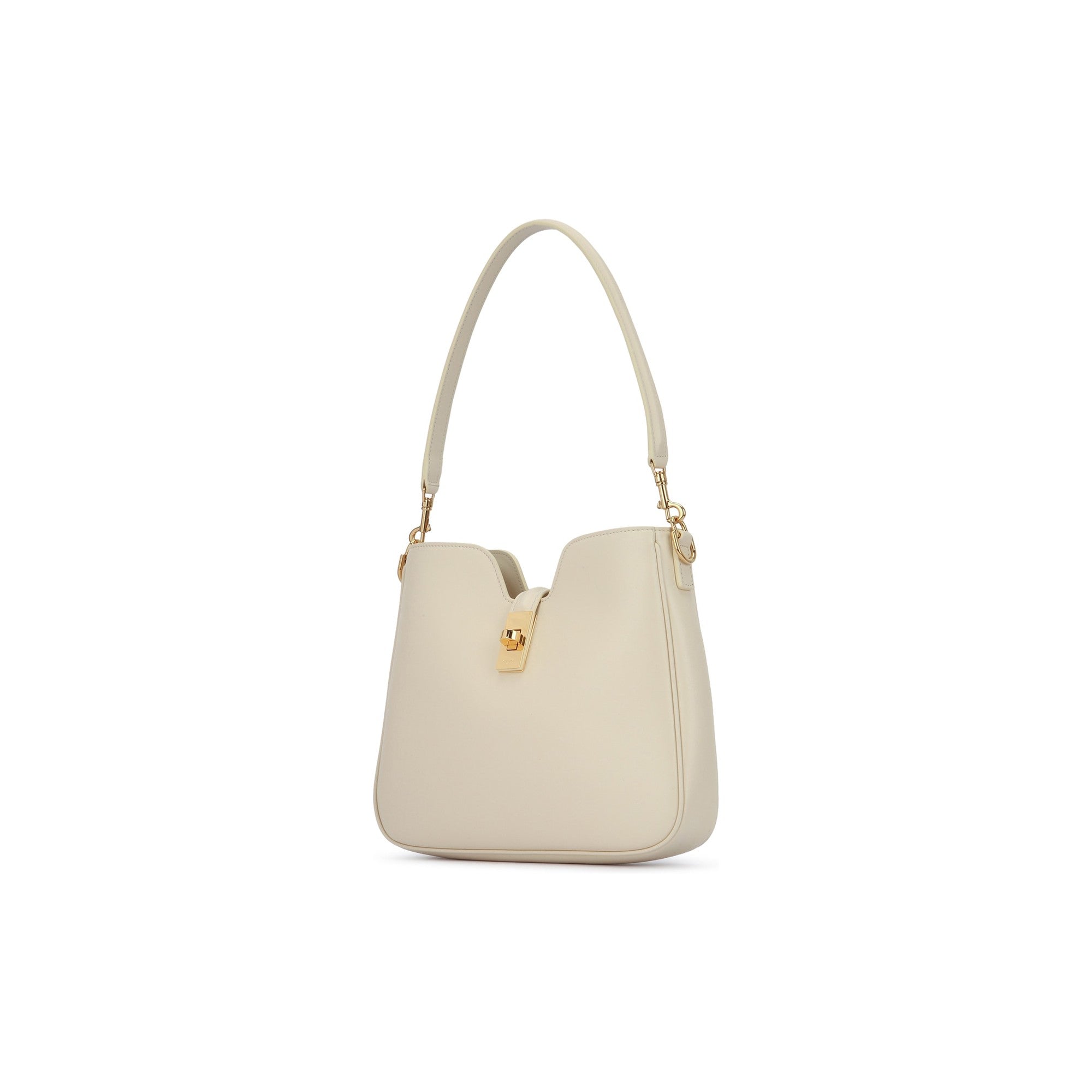 SMALL CAMILLE 16 SOFT BAG IN SMOOTH CALFSKIN - CREAM