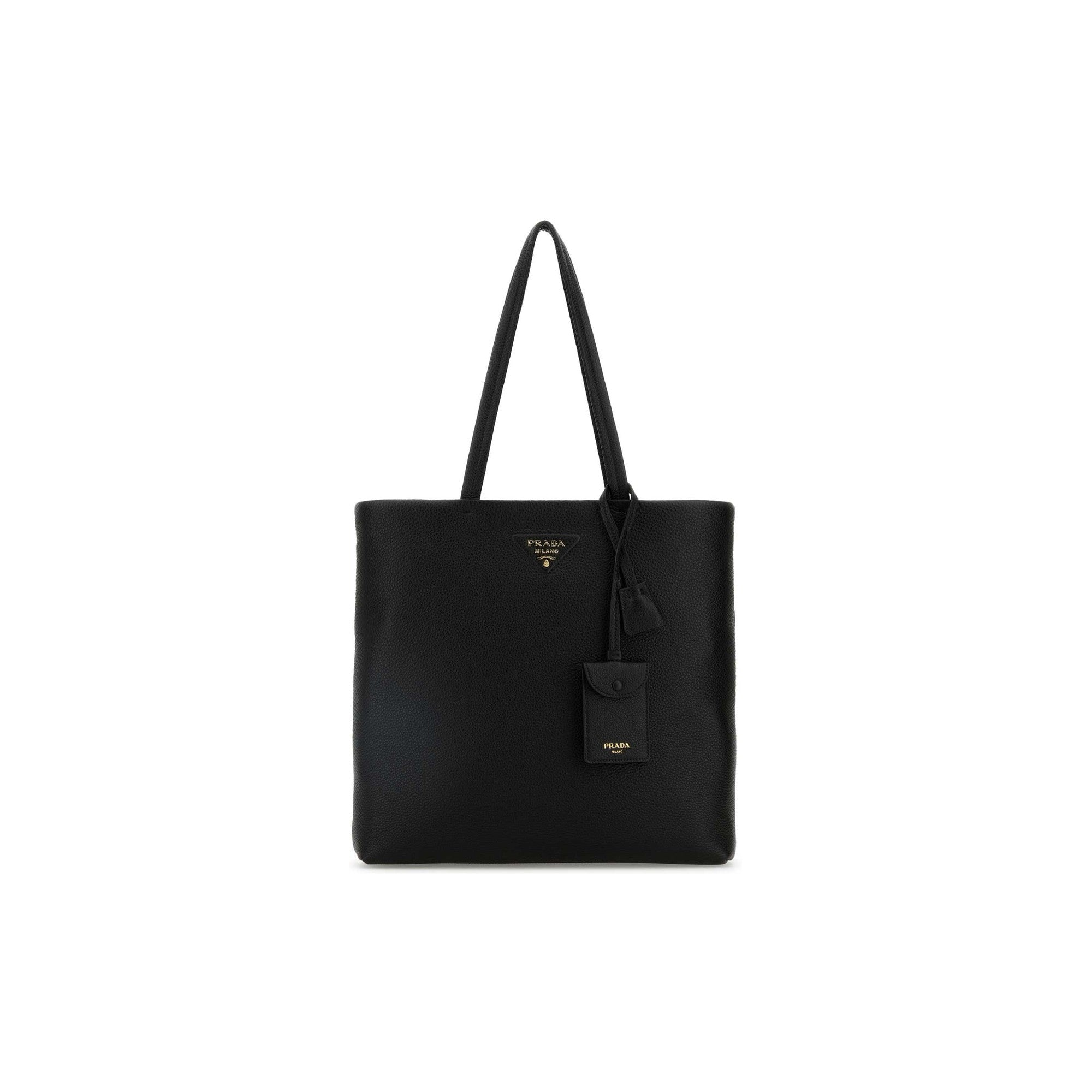 Triangle Logo Top Handle Bag