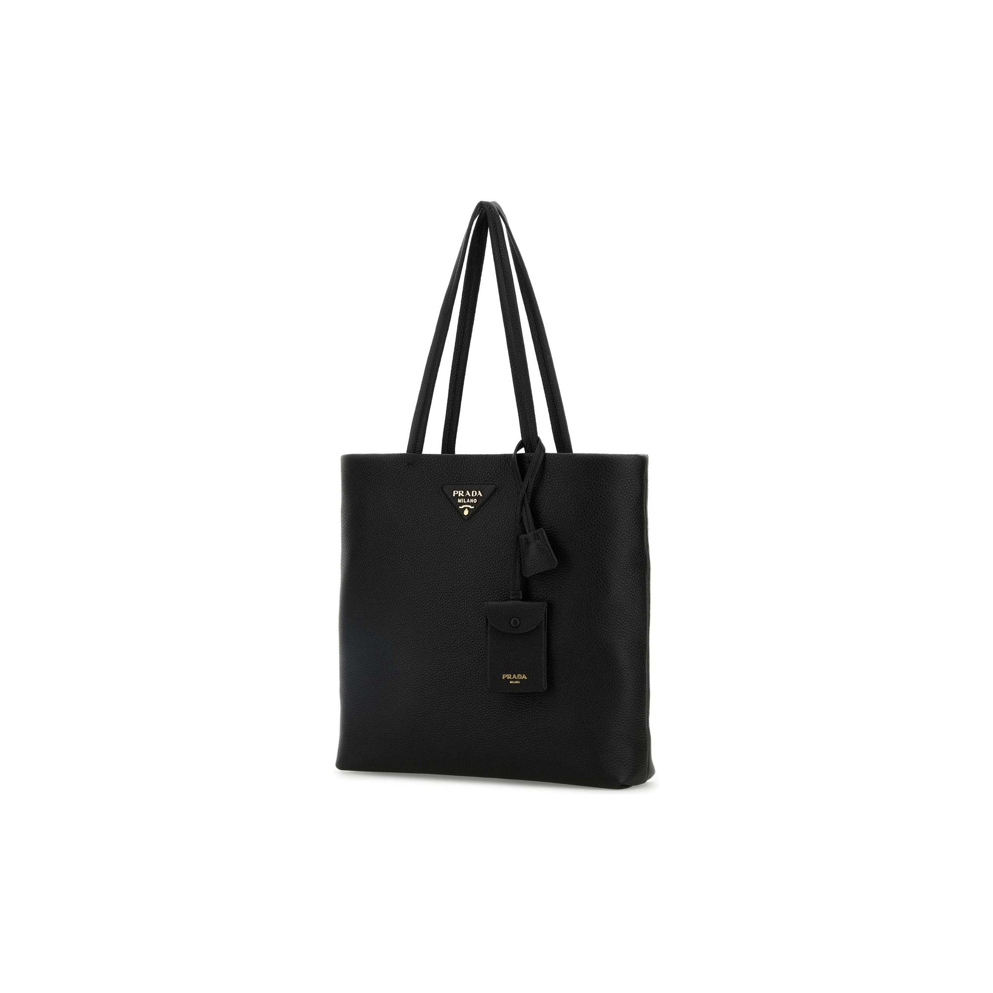 Triangle Logo Top Handle Bag