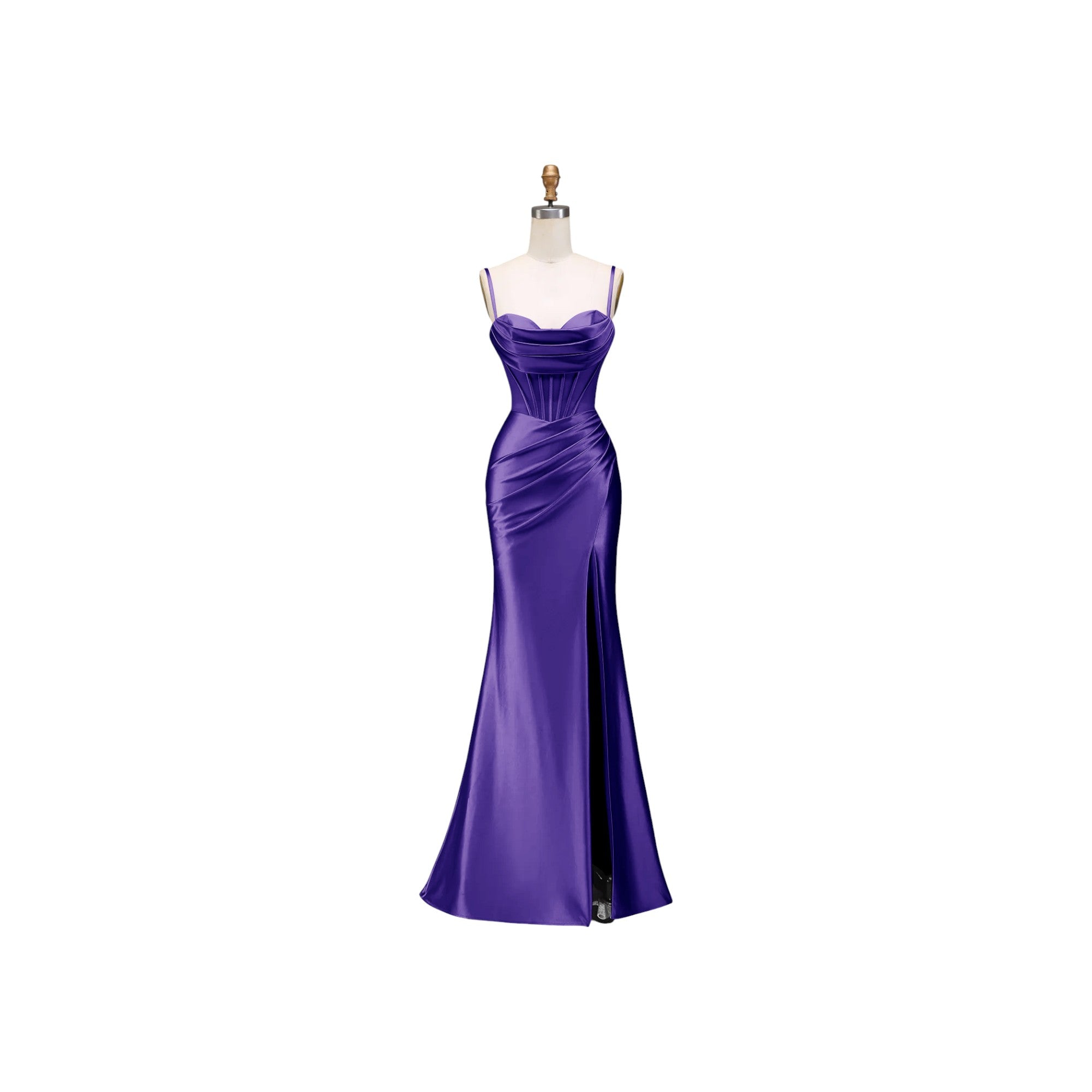 Celestia Glitter Tulle A-Line Prom Dress - Multi-Color Selection