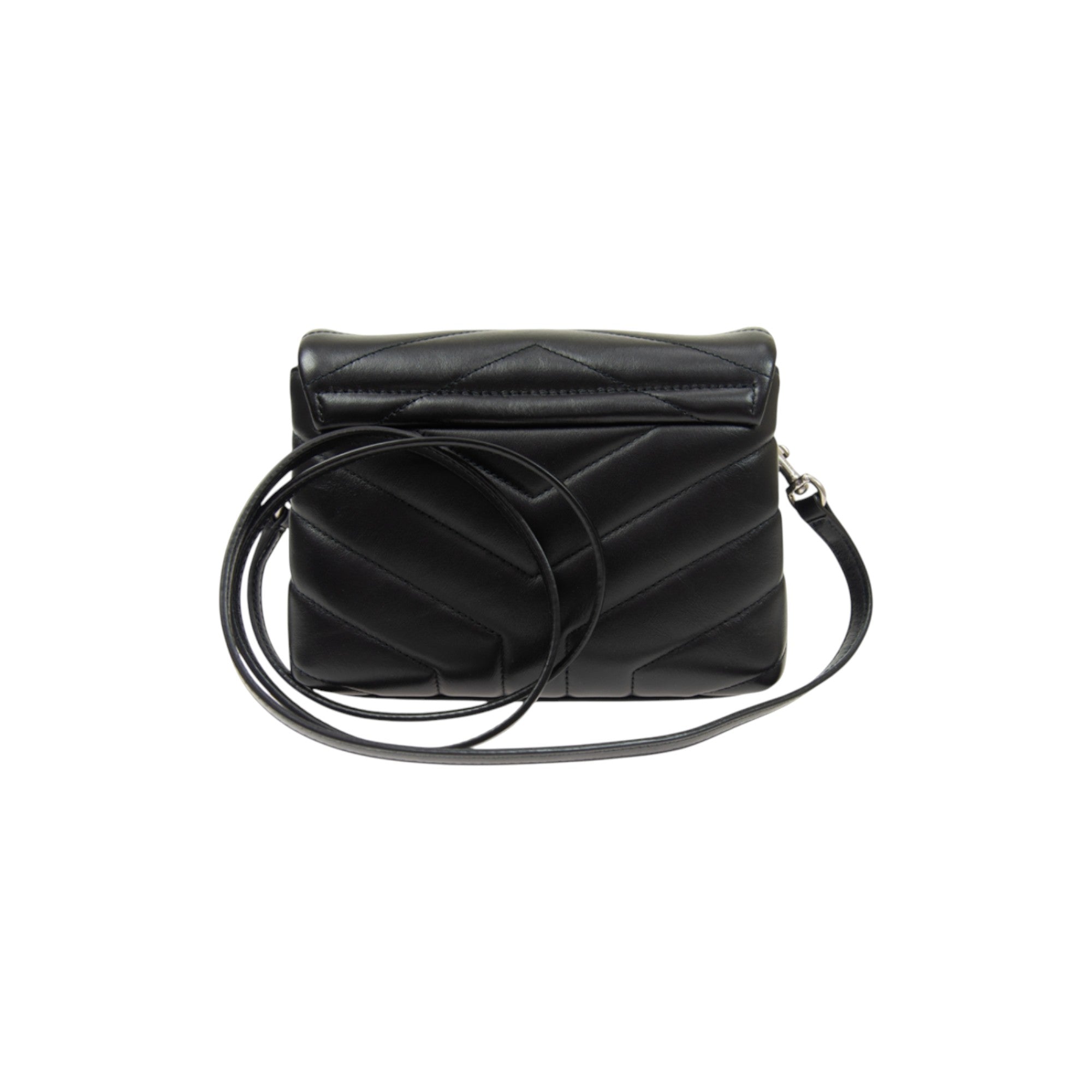 Loulou Toy Strap Bag In Quilted "Y" Leather