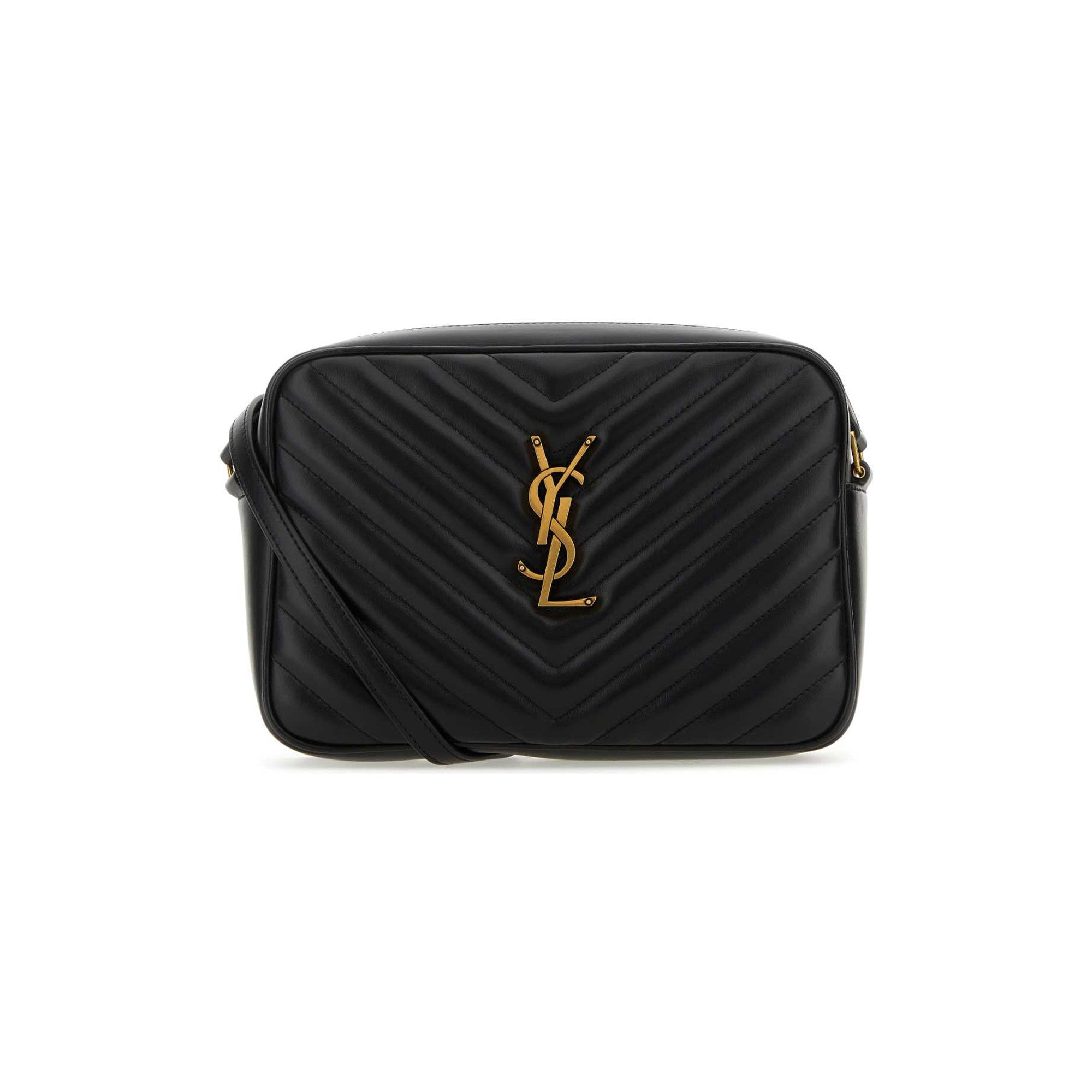 LOU camera bag in quilted leather