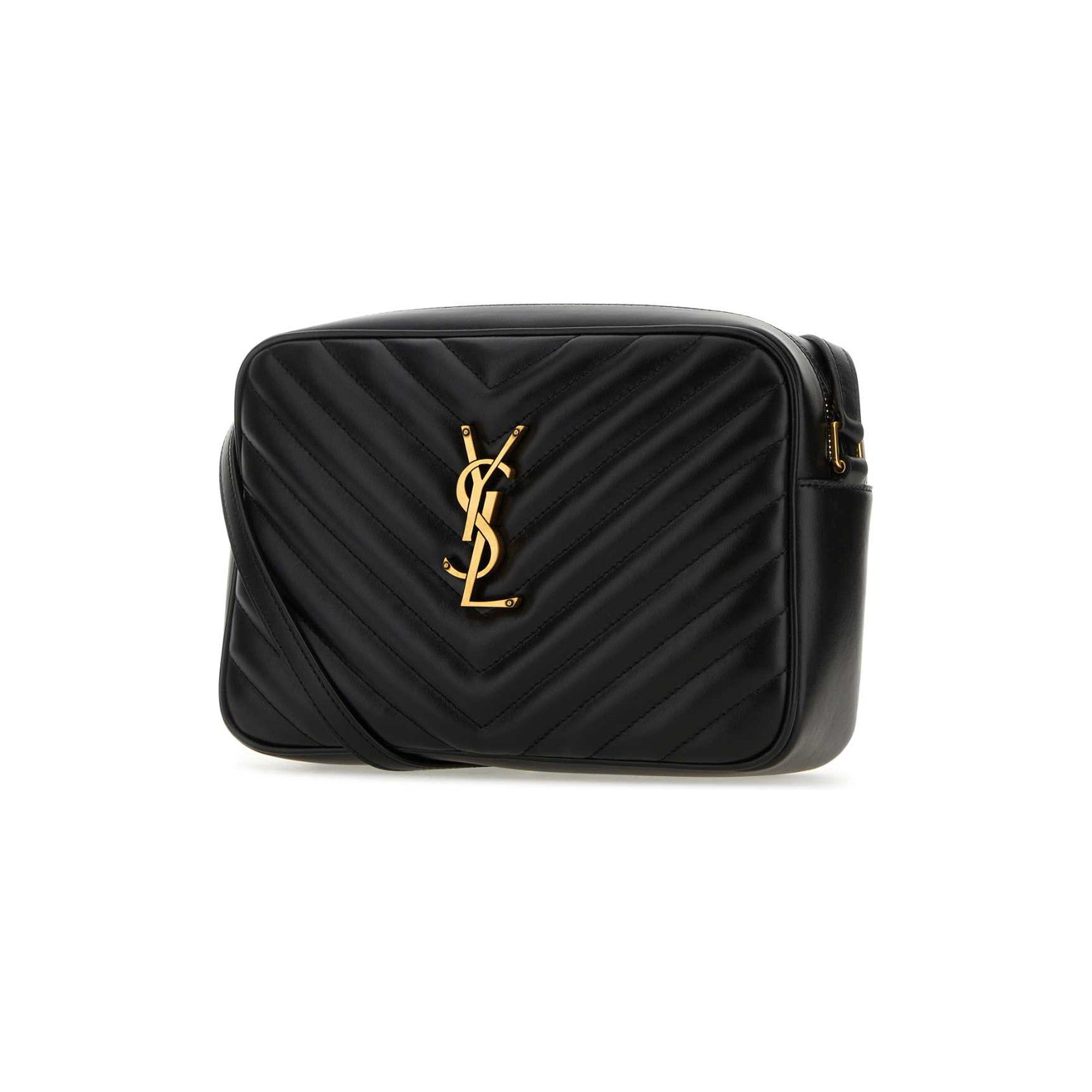 LOU camera bag in quilted leather