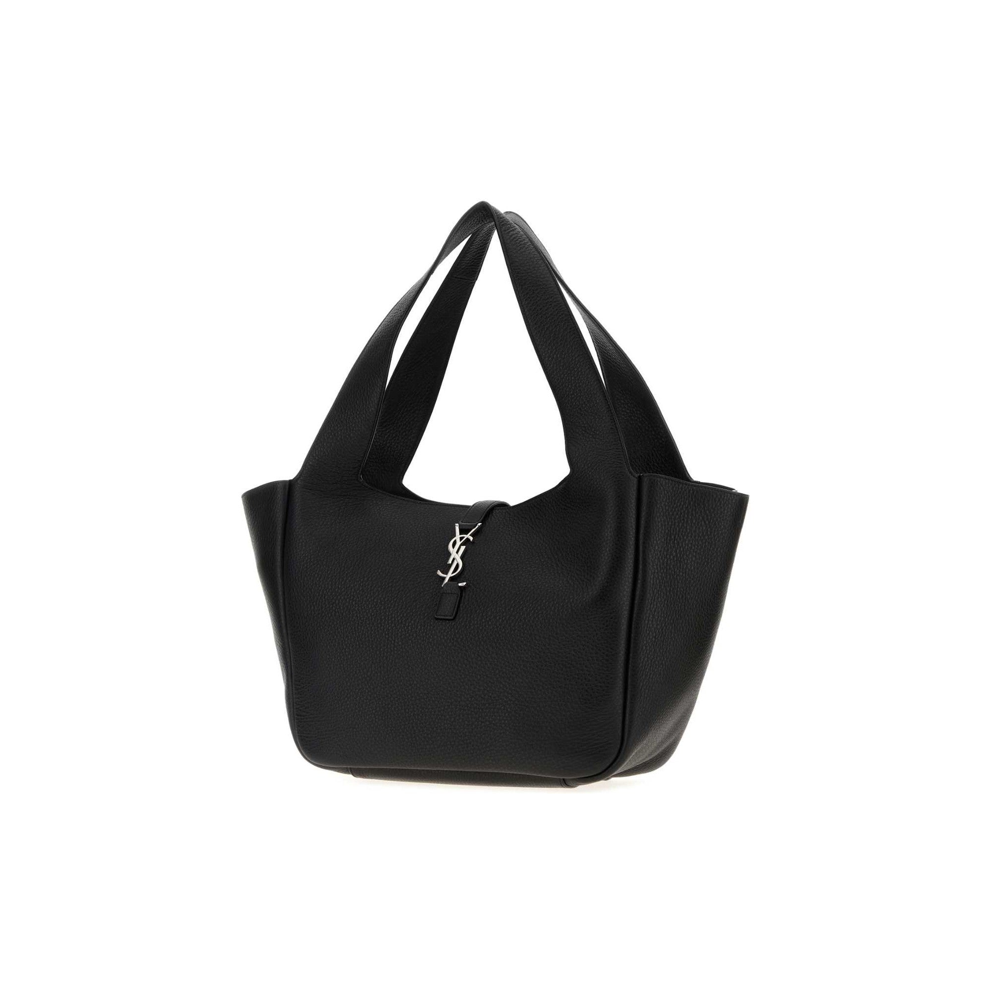 LE 5 À 7 BEA in grained leather in Black