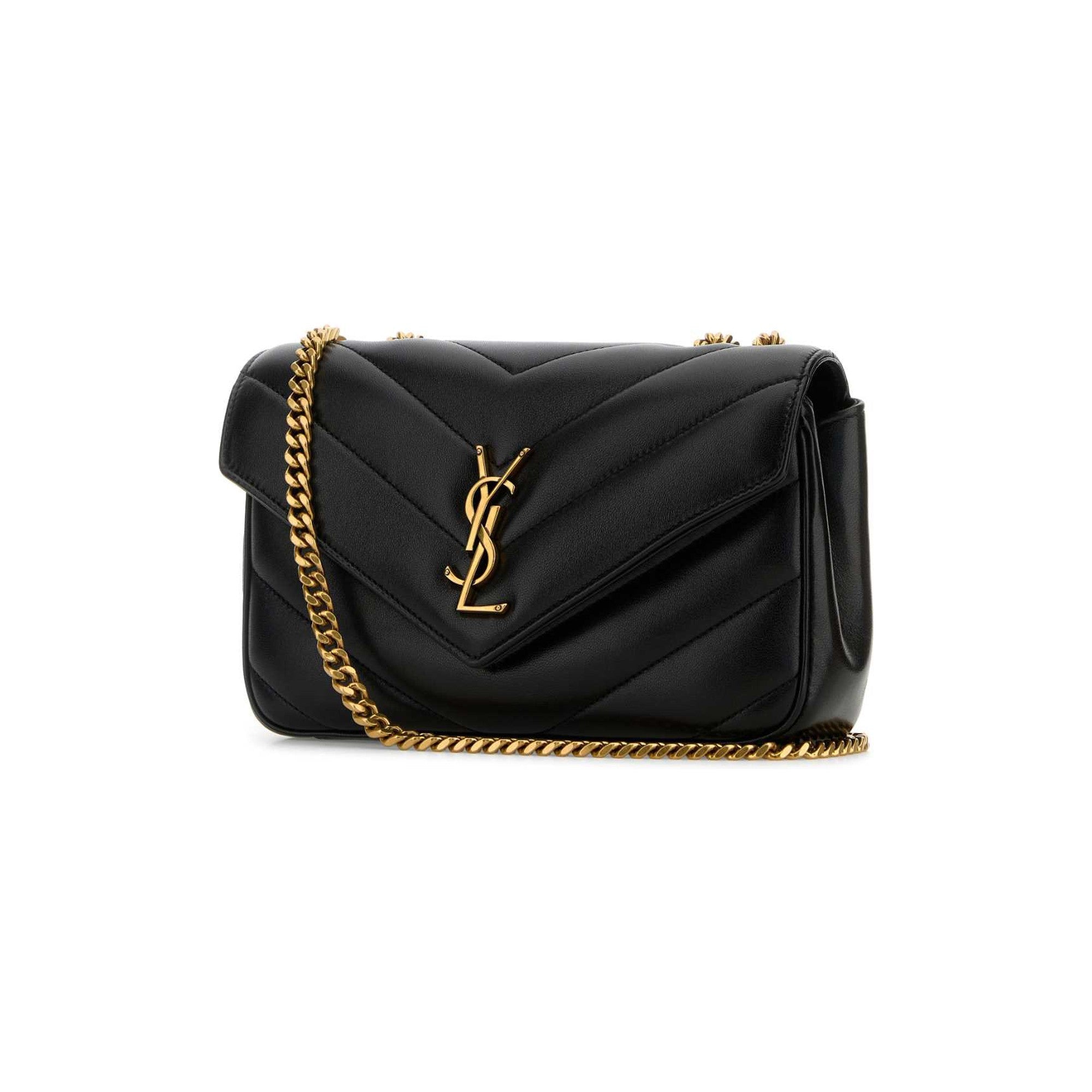 LOULOU small in MATELASSÉ lambskin