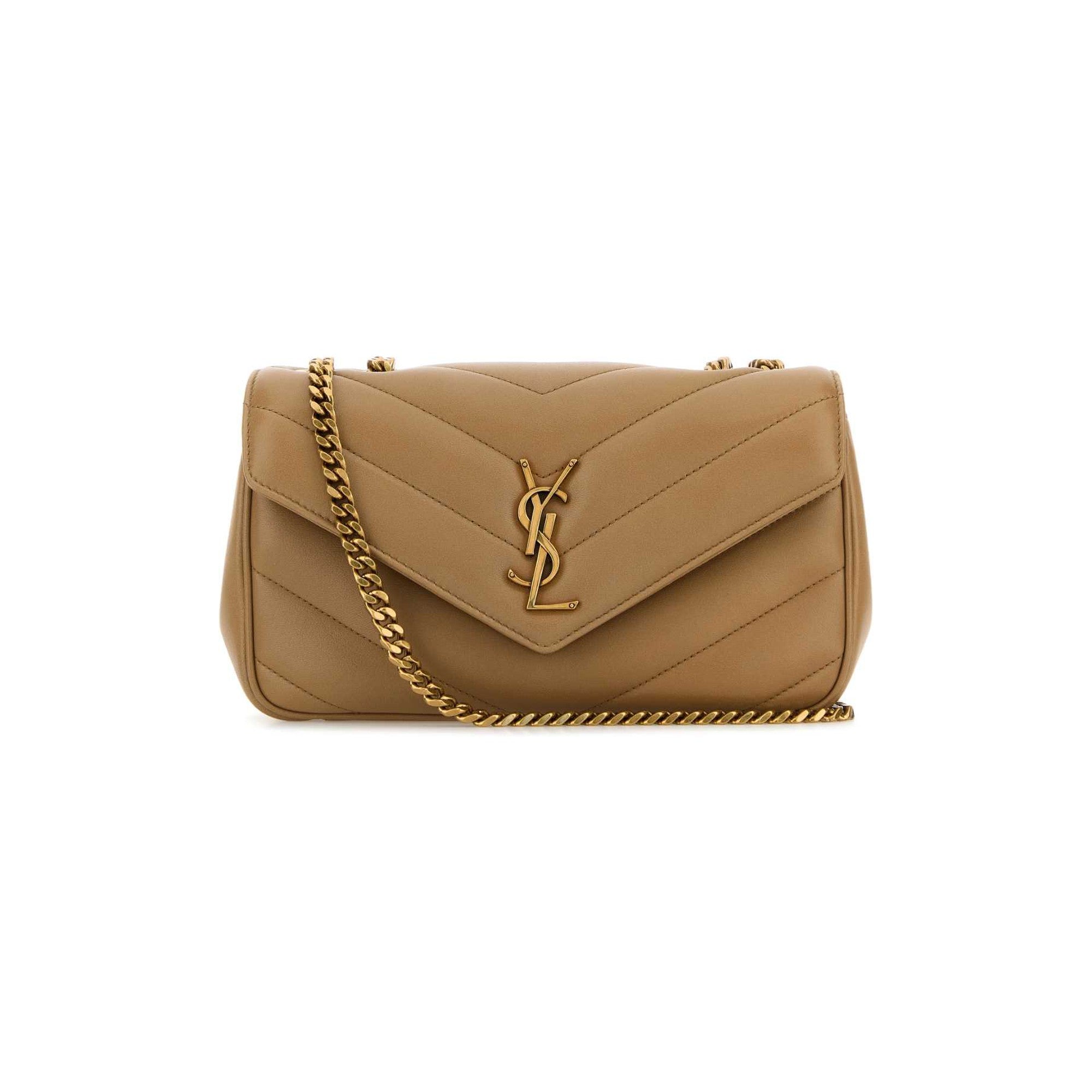 LOULOU small in MATELASSÉ lambskin