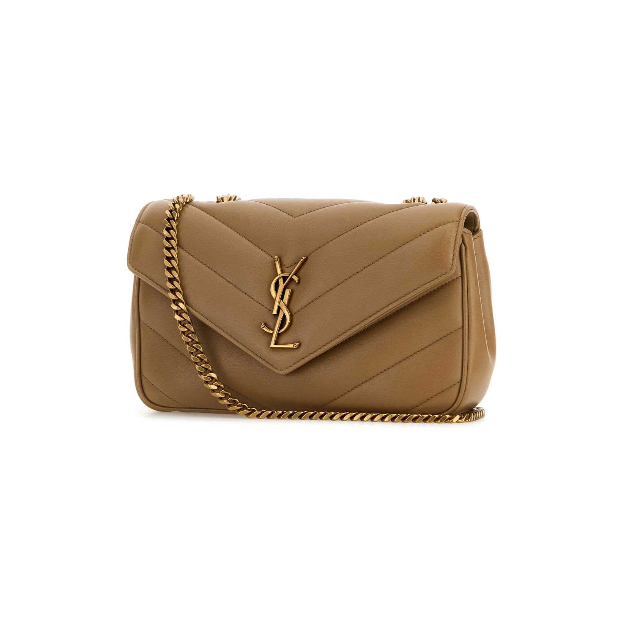 LOULOU small in MATELASSÉ lambskin