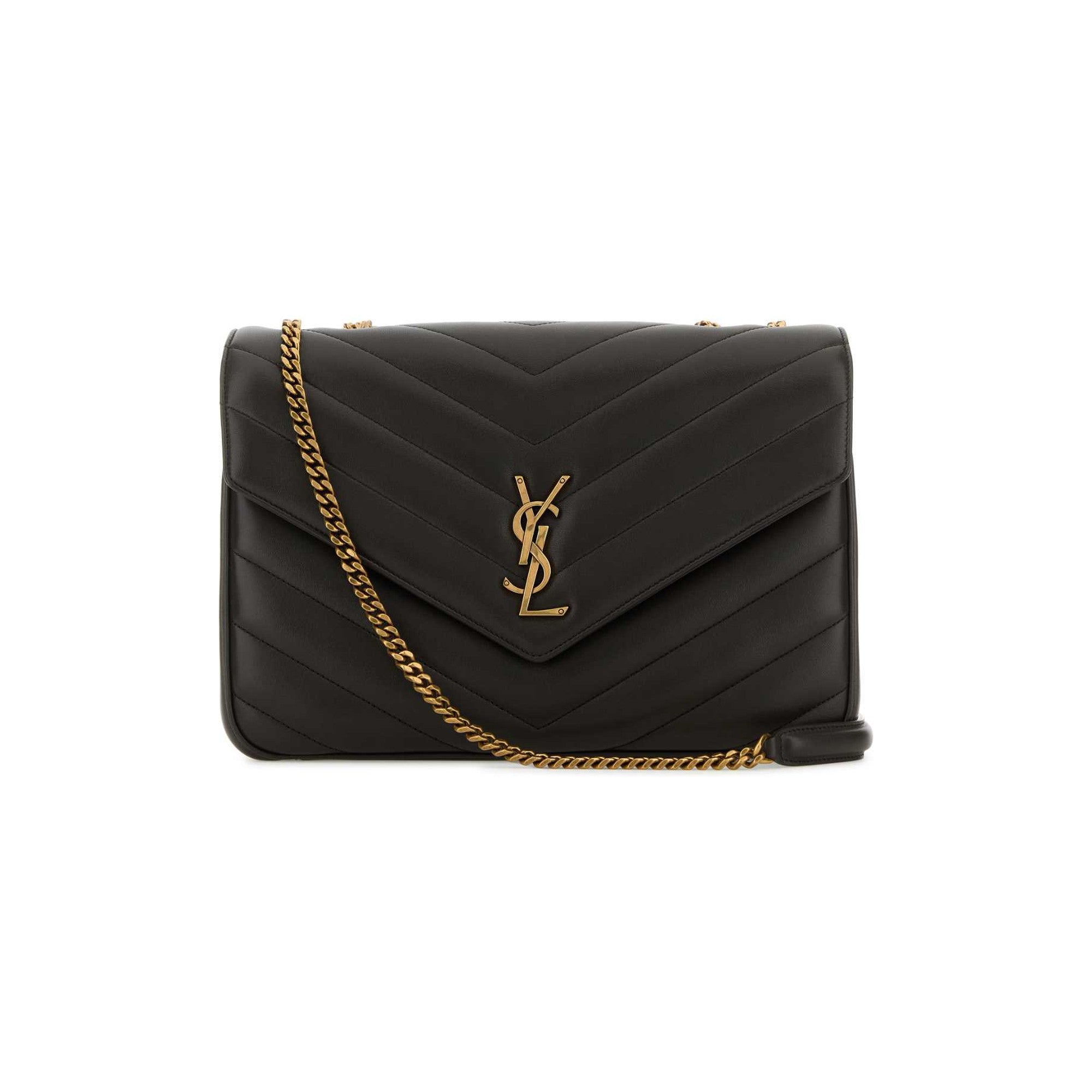 LOULOU large in MATELASSÉ lambskin