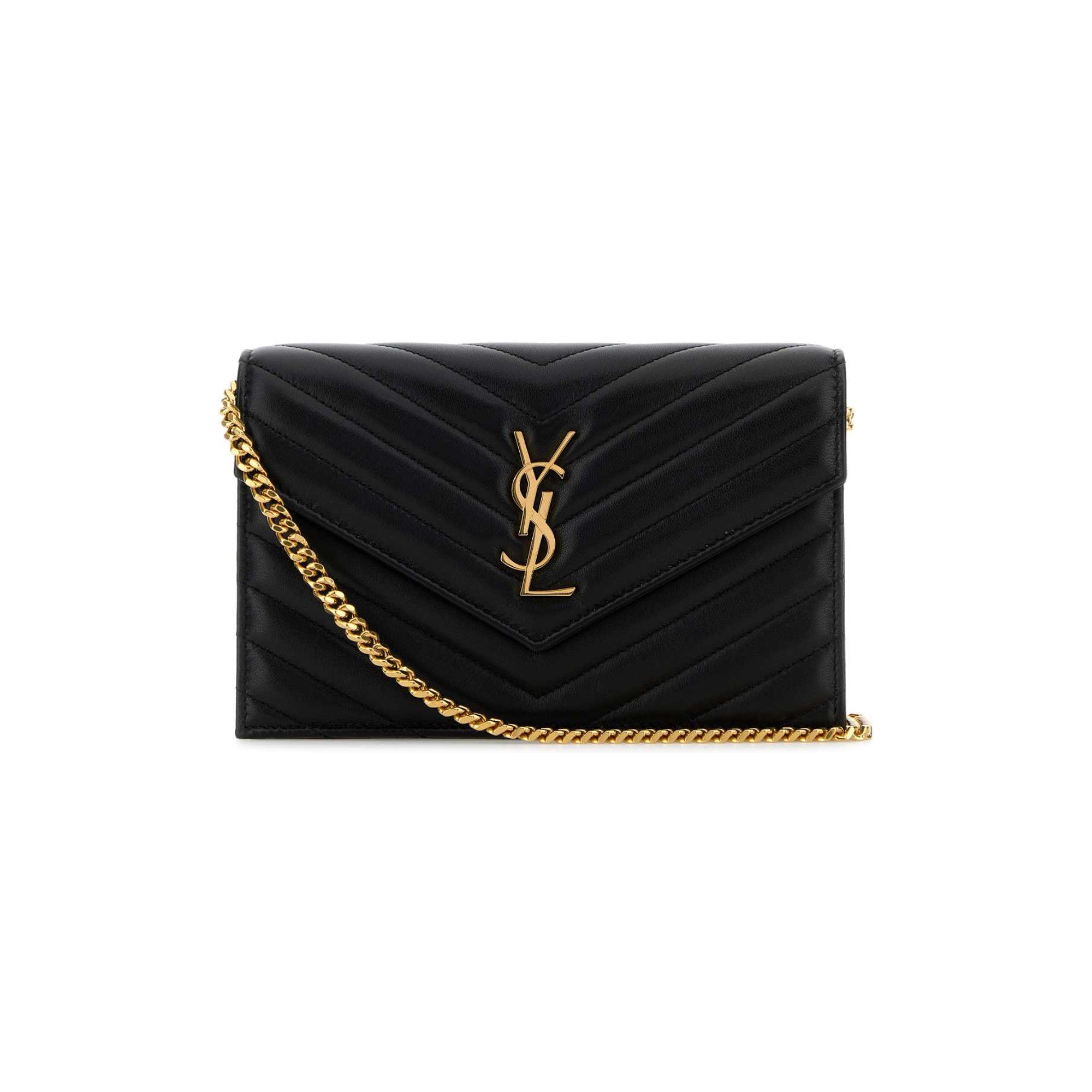 CASSANDRE ENVELOPE CHAIN WALLET IN LAMBSKIN