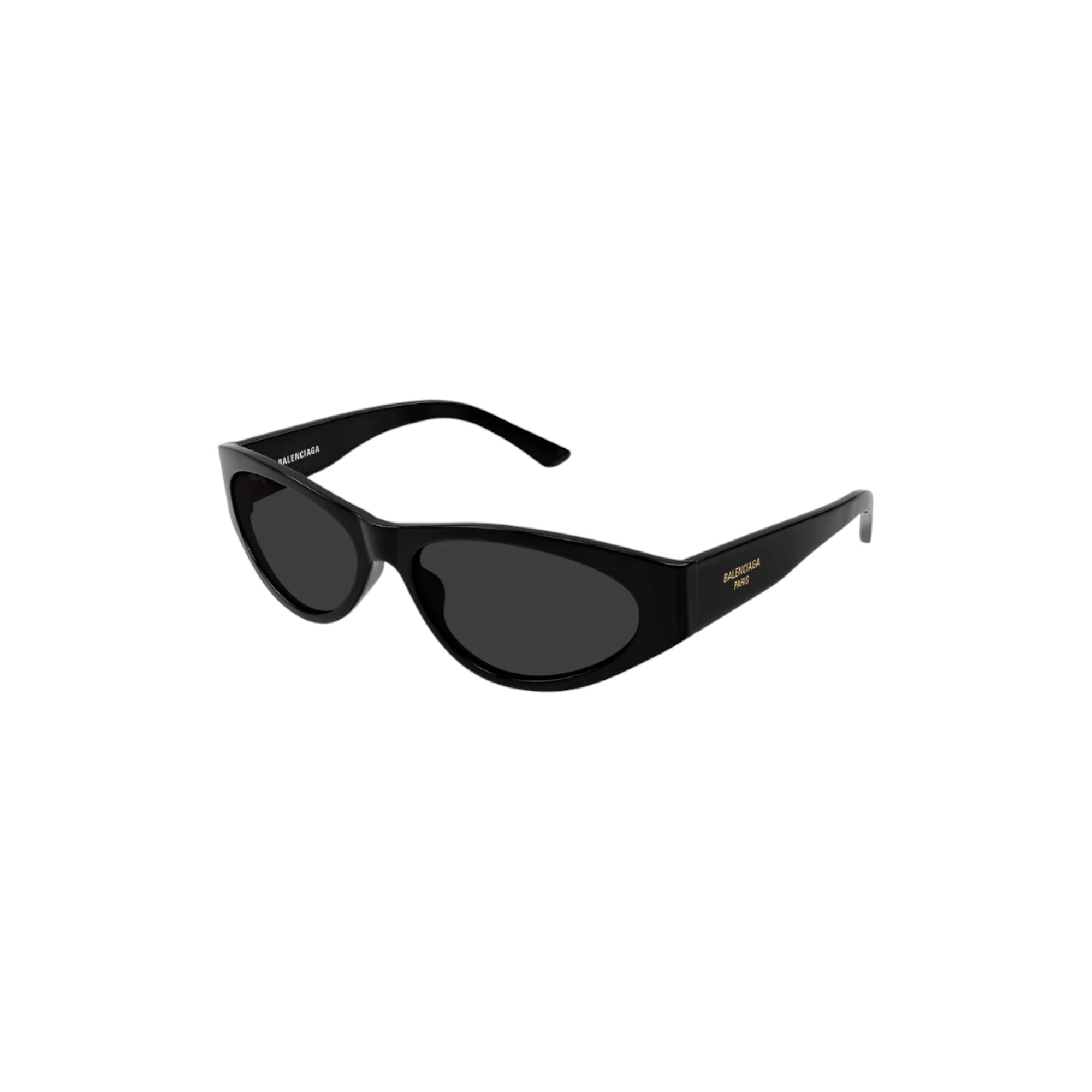 Balenciaga Cat-Eye Sunglasses – Shiny Black/Grey