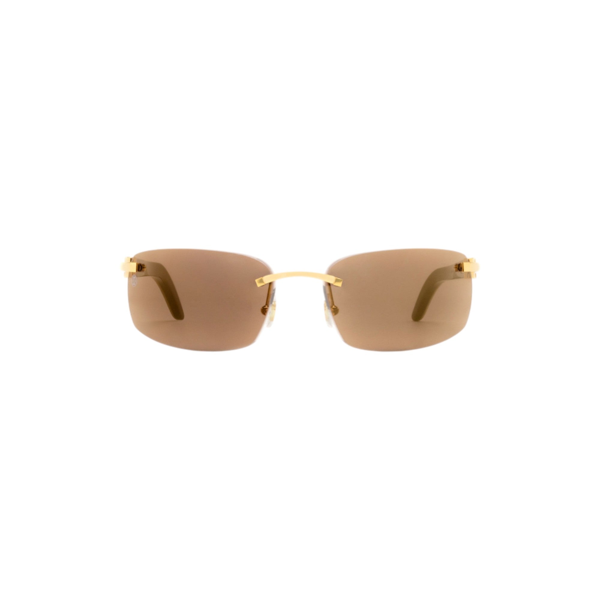 cartier goggles Cartier CT0046S 004 Gold