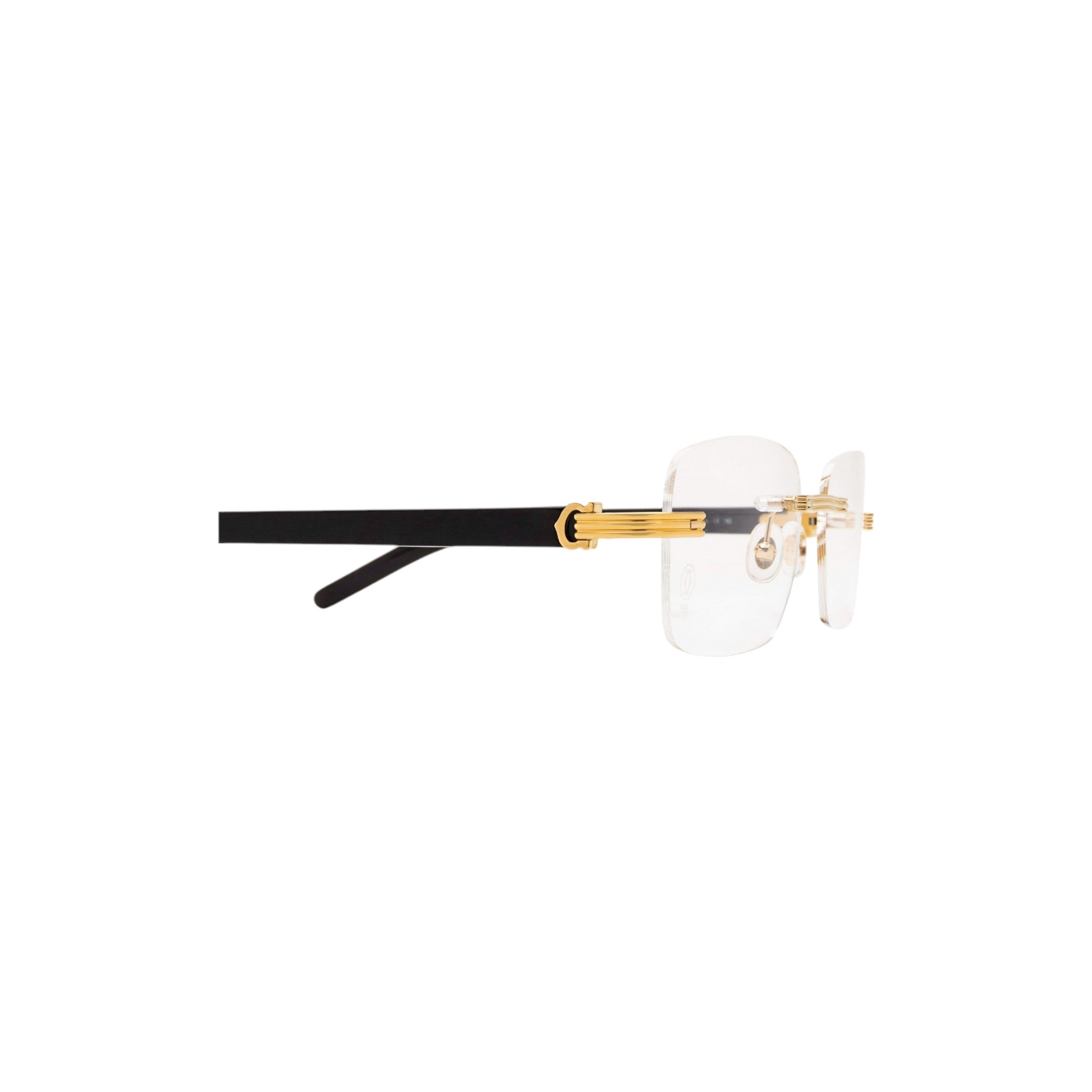 CT0286O Gold Horn Eyeglasses