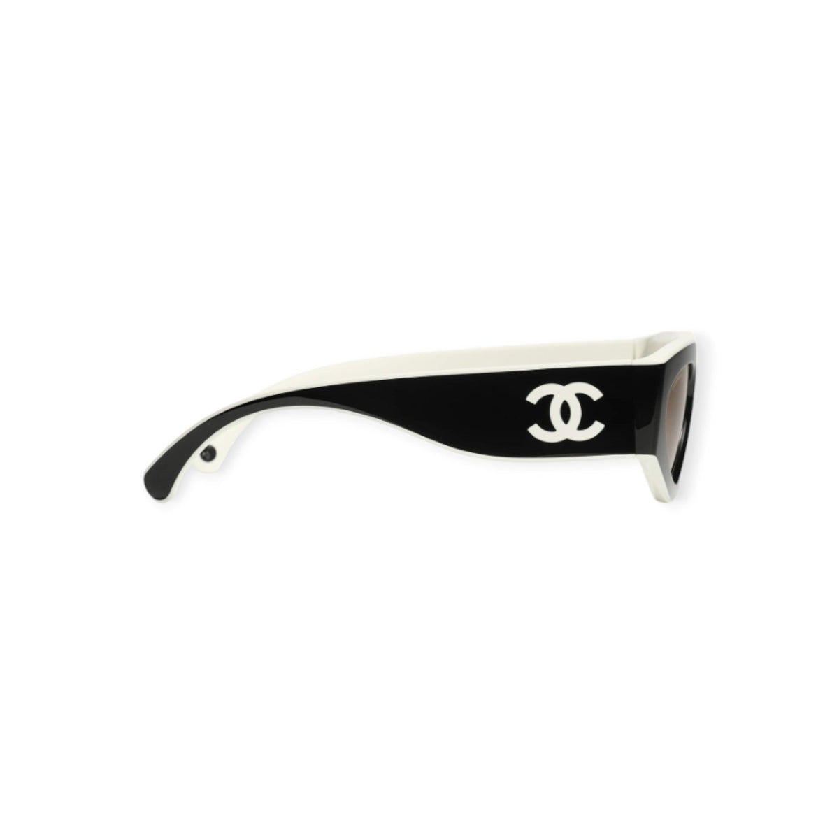 Cat Eye Sunglasses Black and White