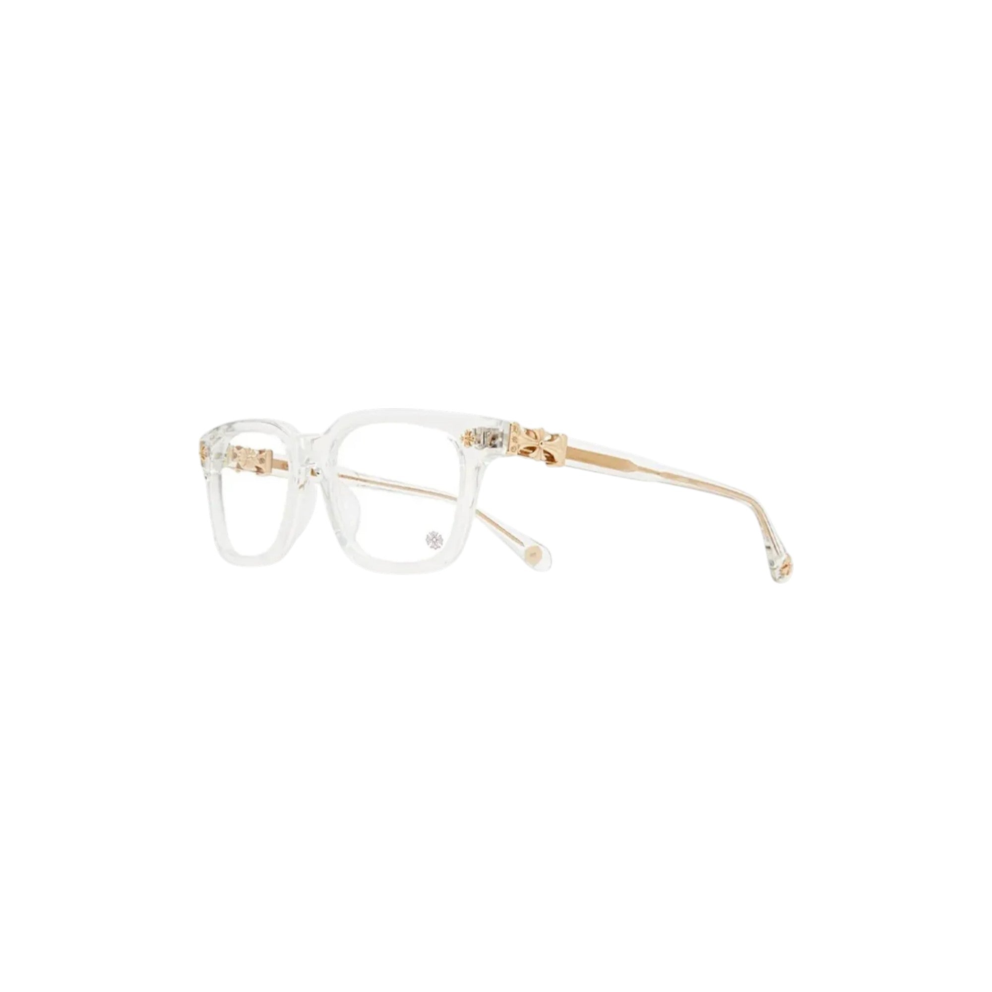 COX-UCKER Crystal and 18K Gold Eyeglasses Frame