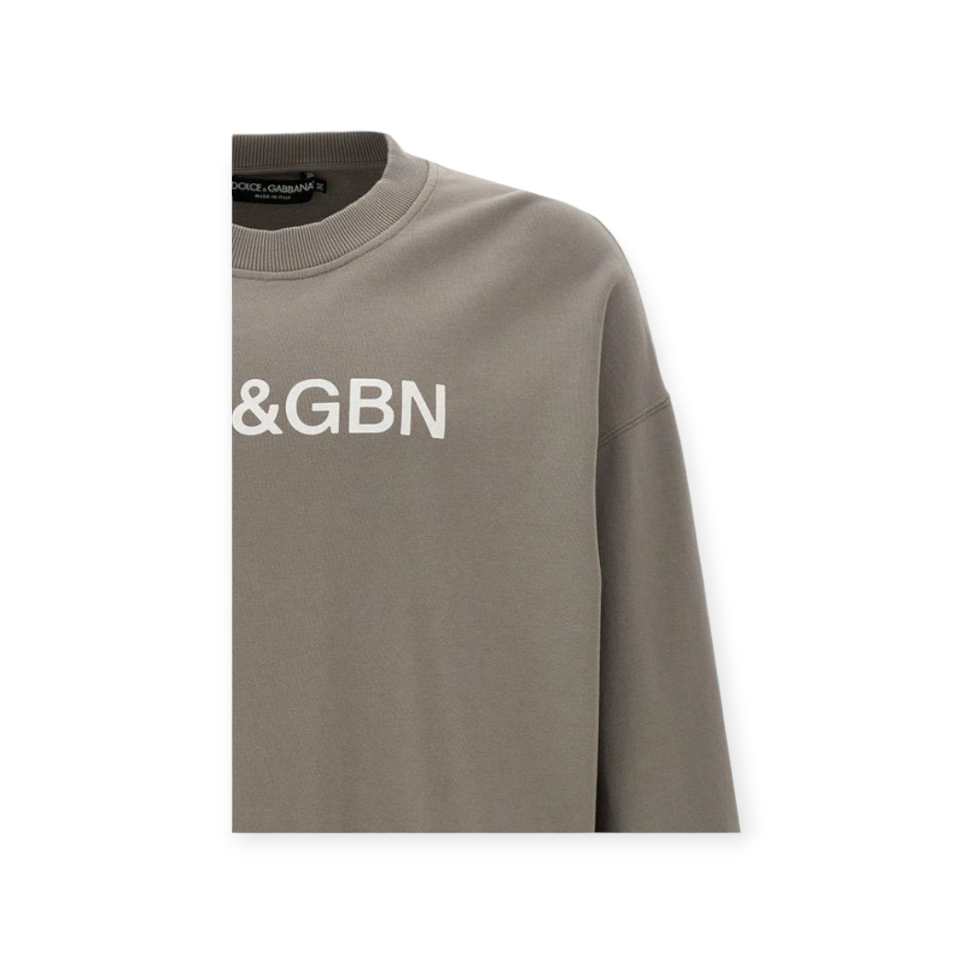 Men's Grey Logo Print Sweatshirt