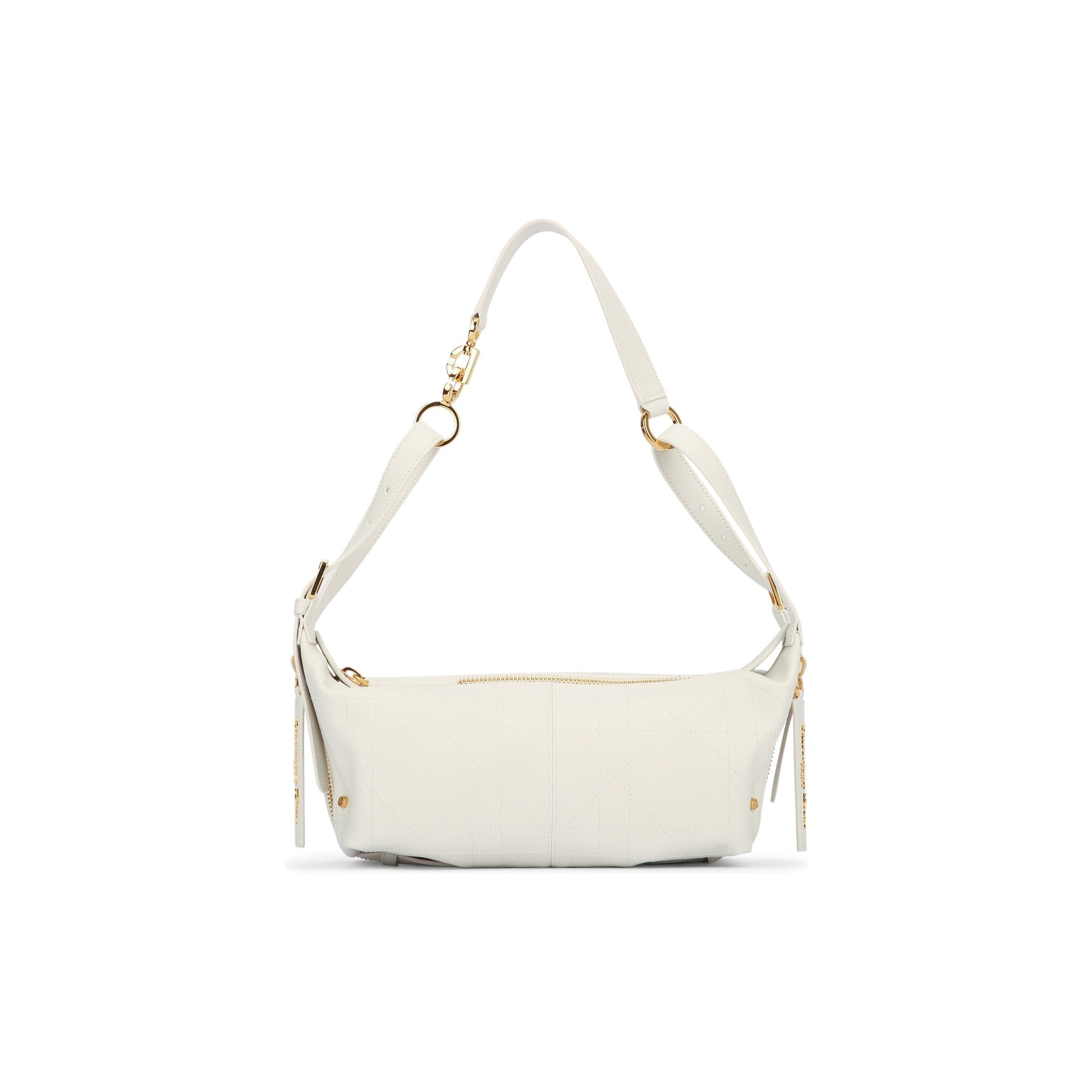 Small D-Journey Bag in Vintage Smooth Calfskin