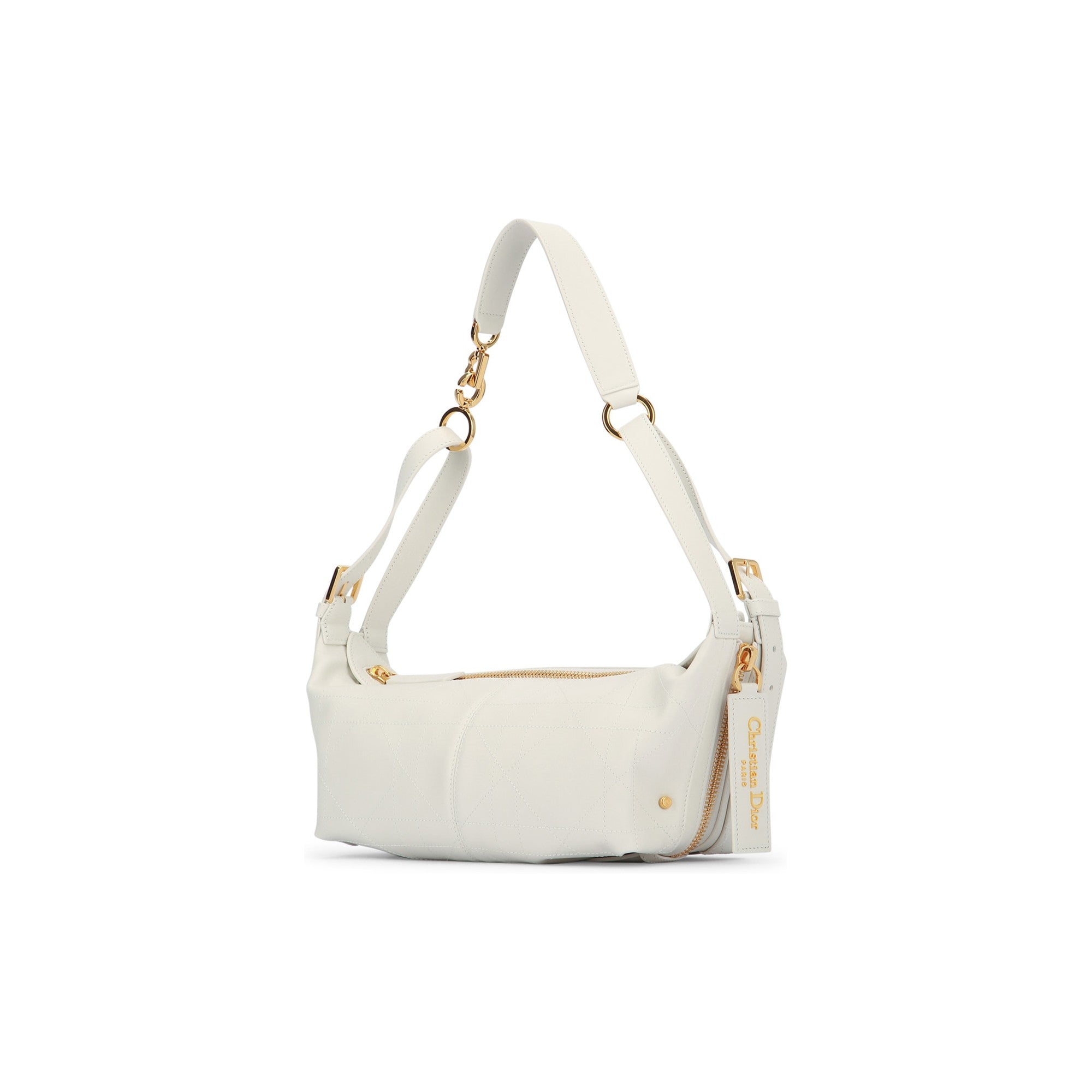 Small D-Journey Bag in Vintage Smooth Calfskin