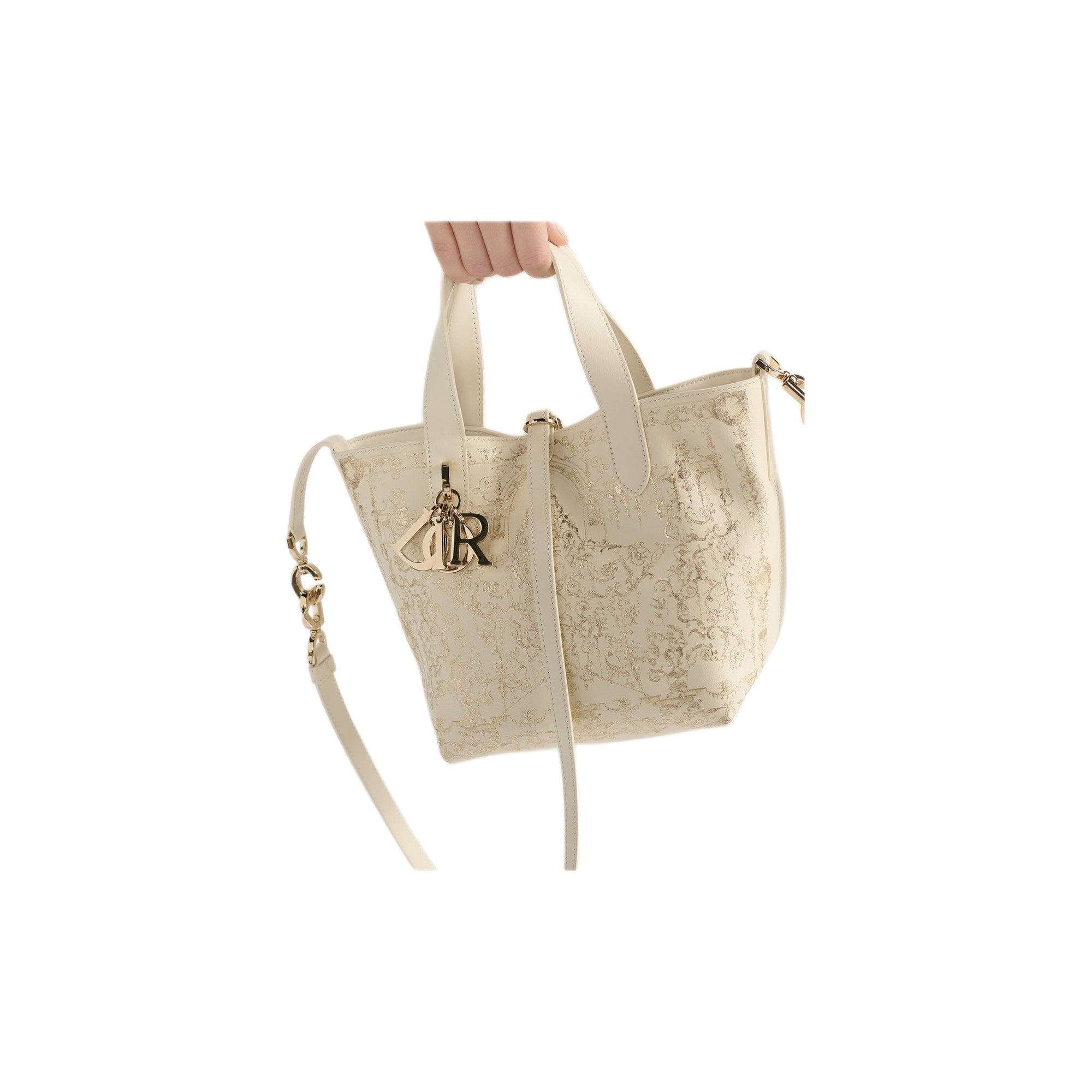 Small Dior Toujours Vertical Tote Bag