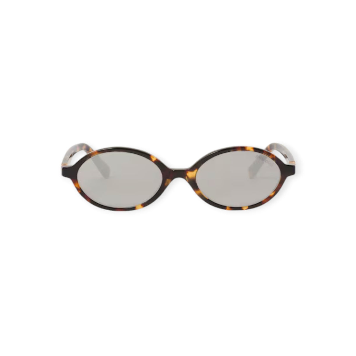 Miu Miu Tortoise and Gold Sunglasses with Gray Lenses Miu Miu Women main image 2