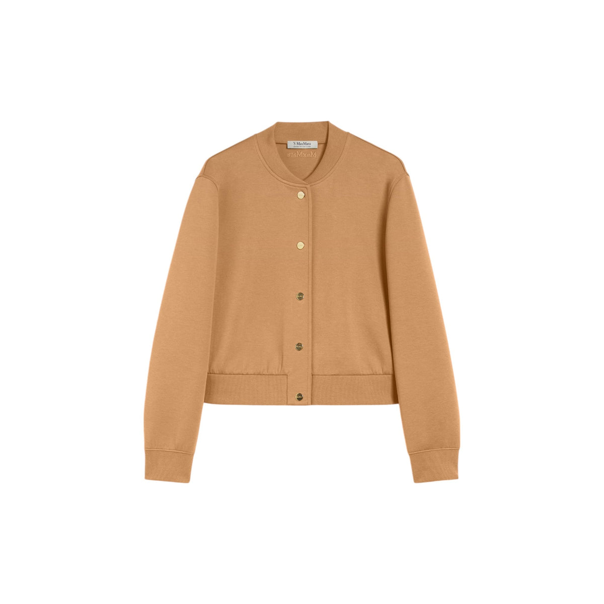 S Max Mara Scuba Jersey Bomber Jacket-Via Manzoni