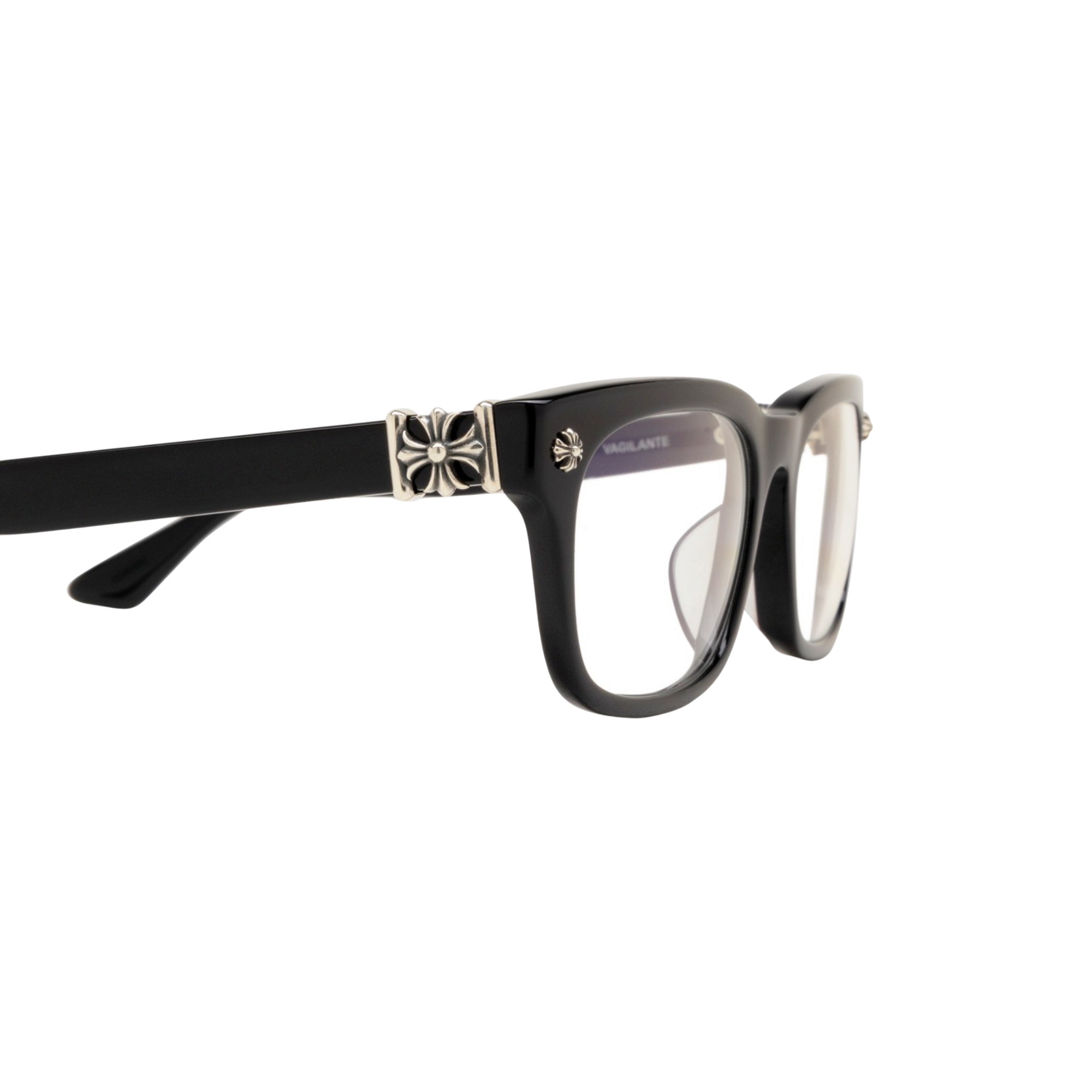 Vagilante Eyeglasses Black Acetate