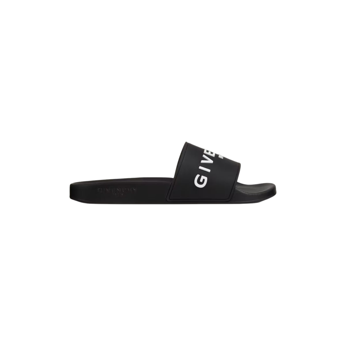 Givenchy Slide Flat Sandals in Rubber