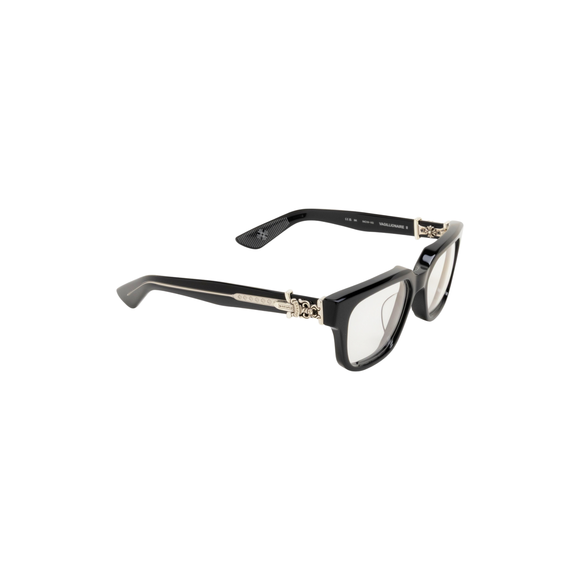 VAGILLIONAIRE II Eyeglasses Black Acetate