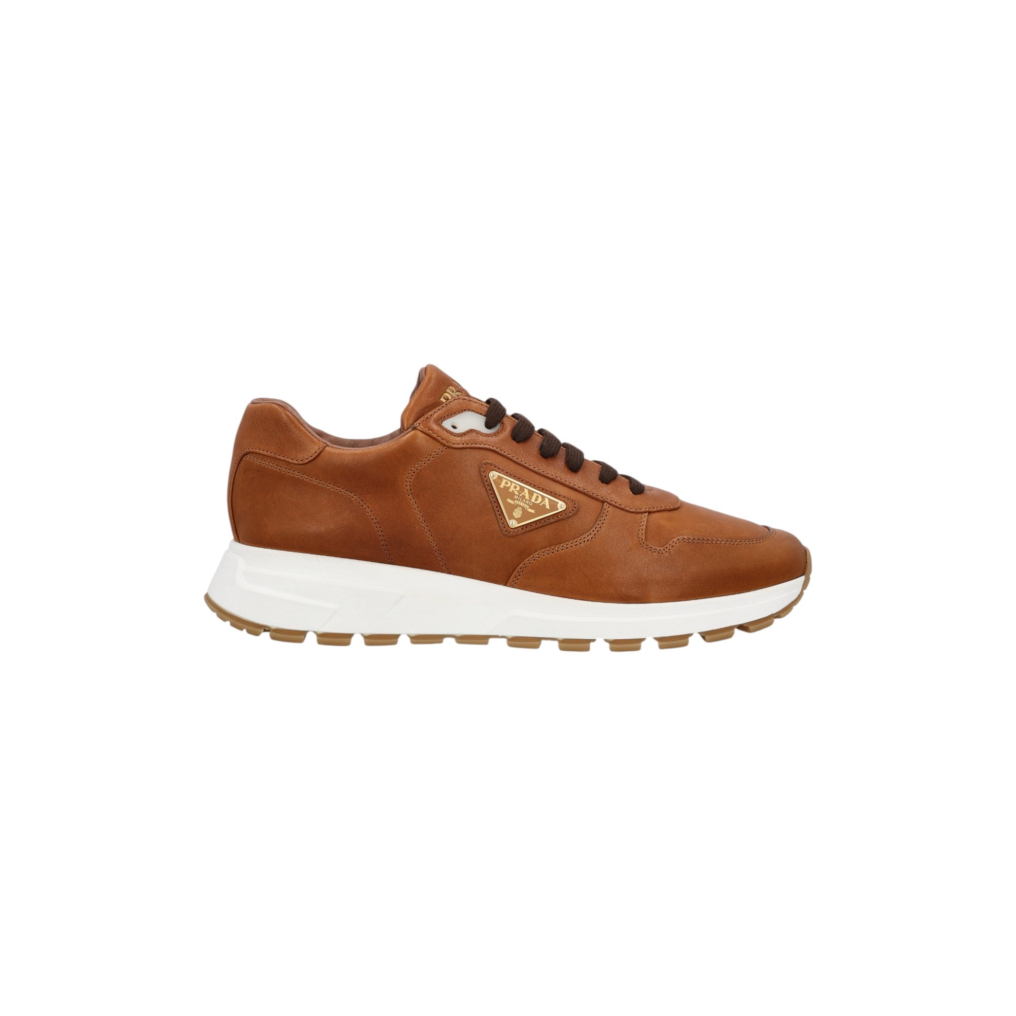 Prax 01 leather sneakers brown
