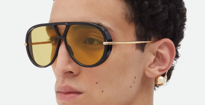 Bottega Veneta Sunglasses: Discover Drop Aviators