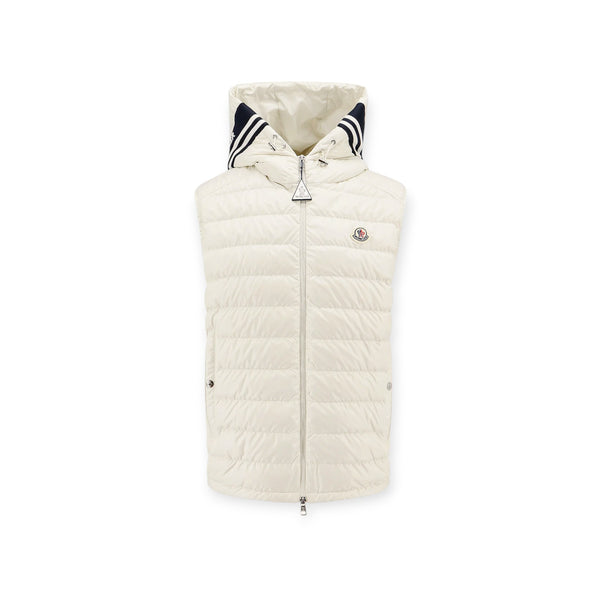 Moncler Men white Vest-Via Manzoni