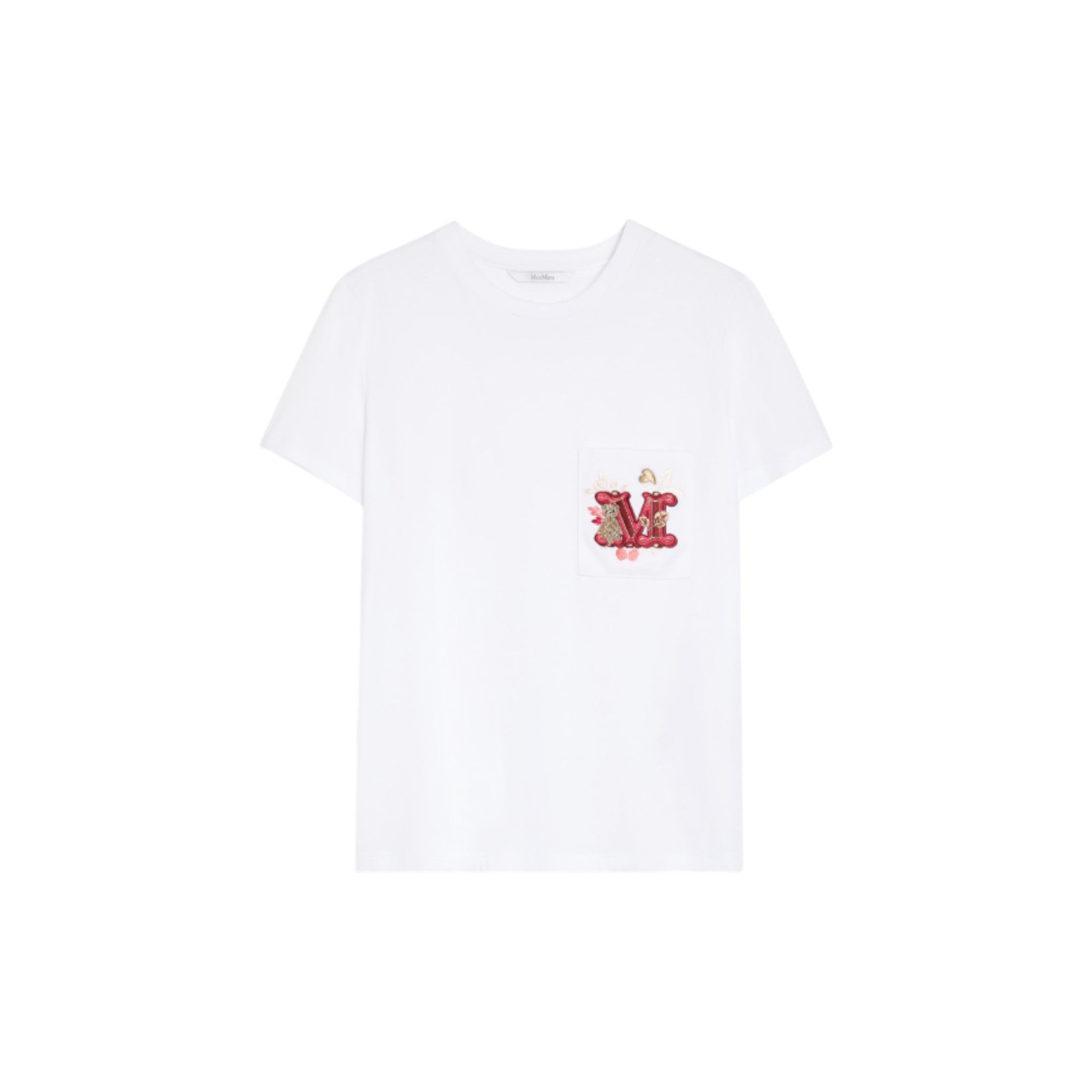 Nunzio Jersey T-Shirt With Embroidered Pocke