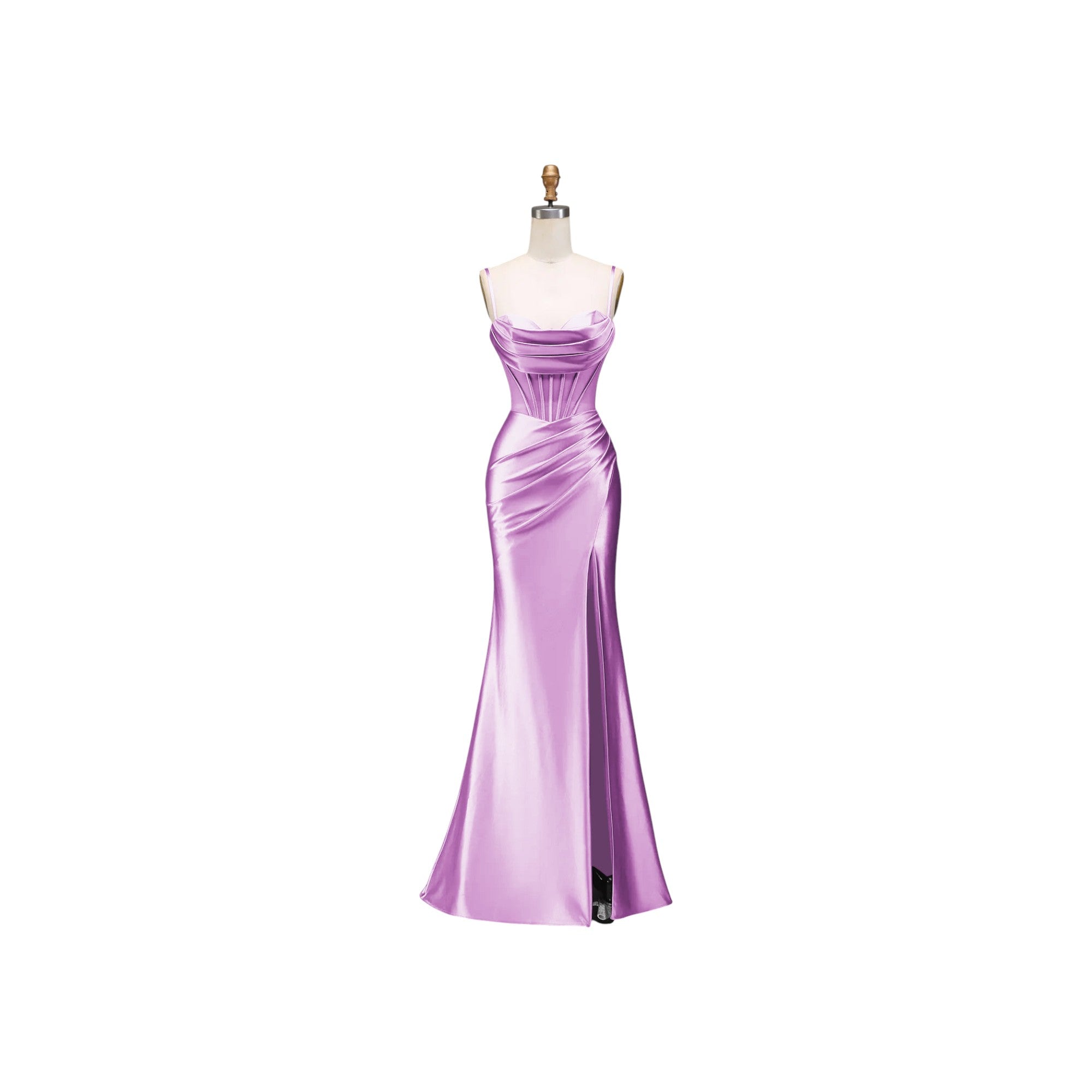 Celestia Glitter Tulle A-Line Prom Dress - Multi-Color Selection