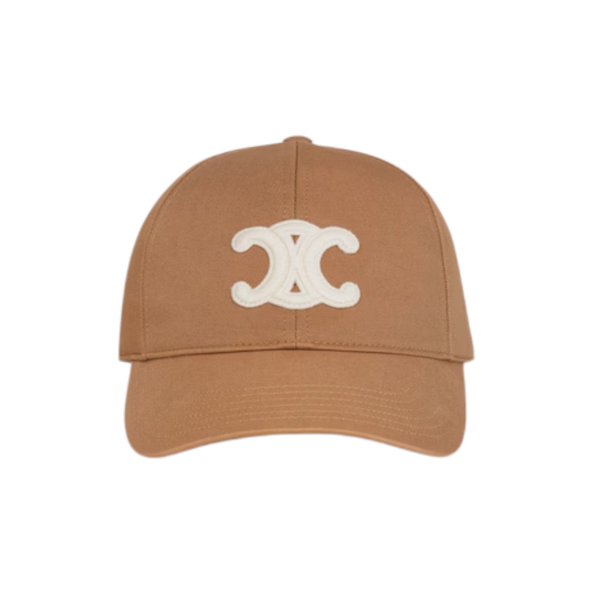 triomphe baseball cap in cotton coffee