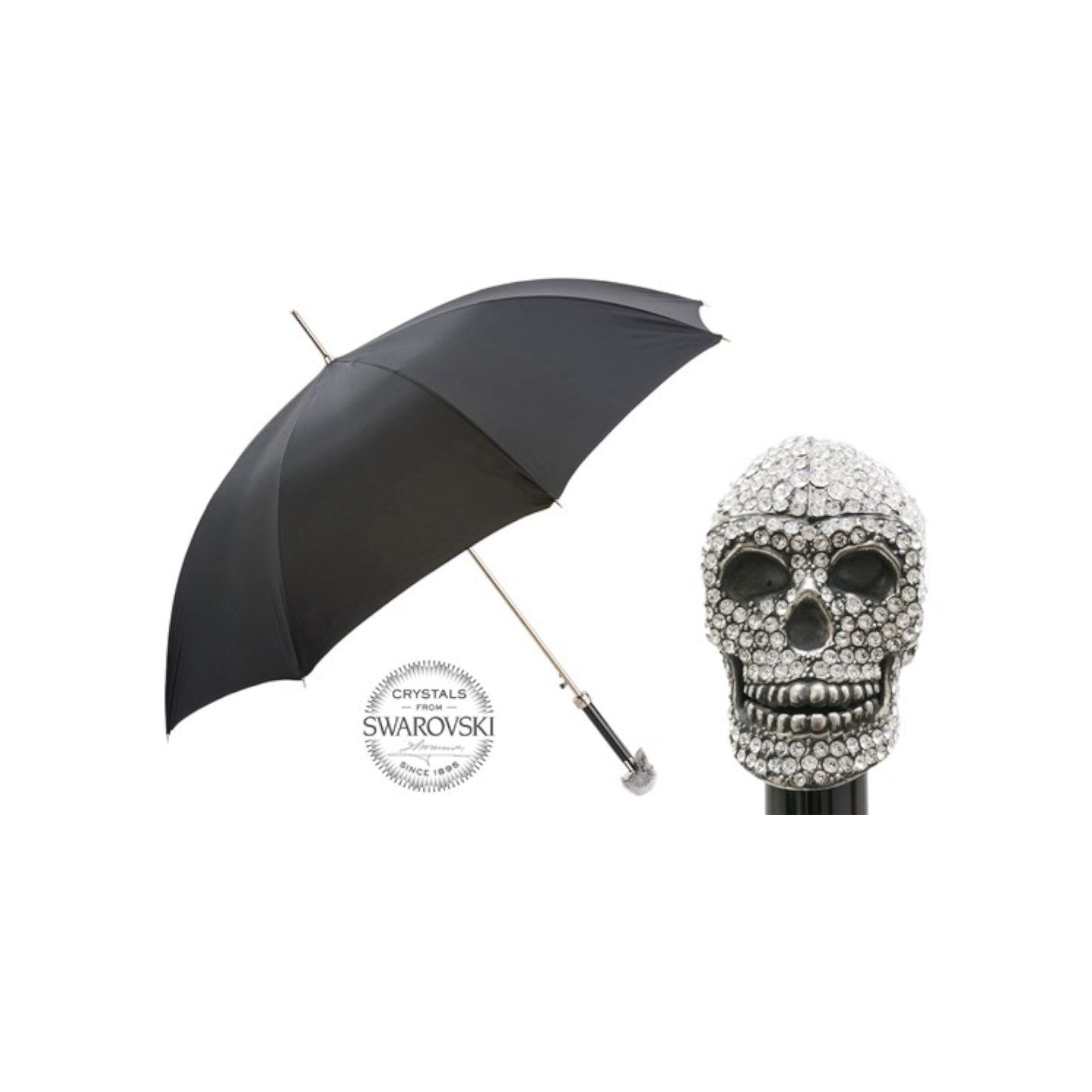 Swarovski Skull Umbrella