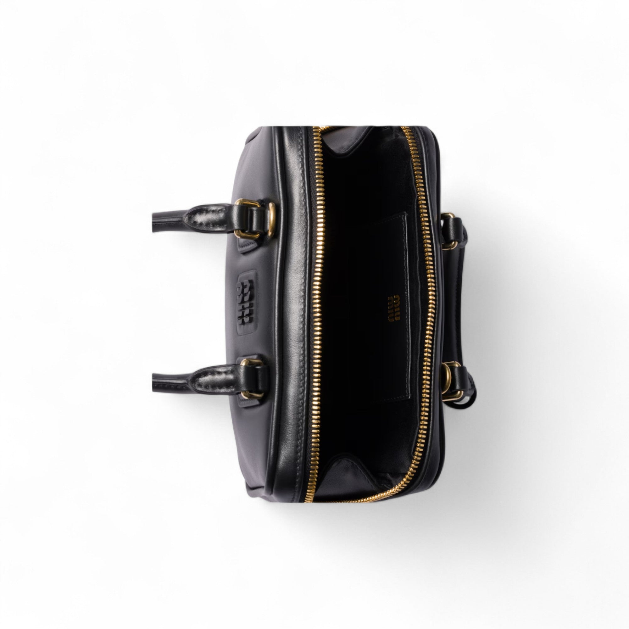 Miu Miu Arcadie black leather mini-bag