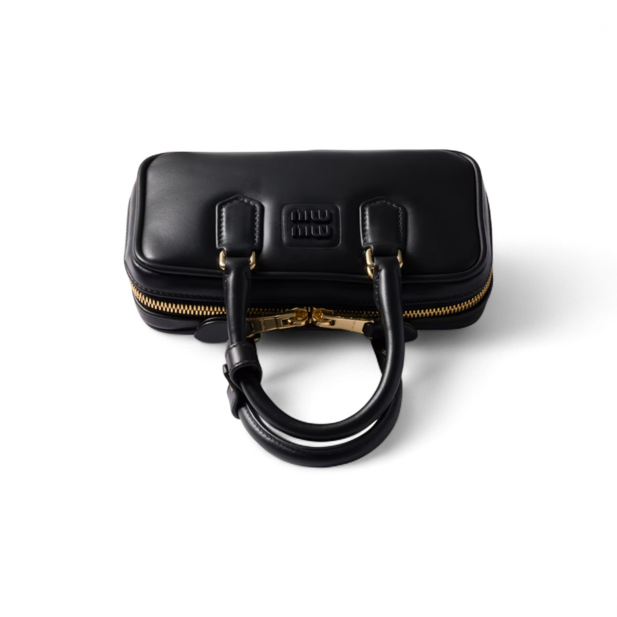 Miu Miu Arcadie black leather mini-bag