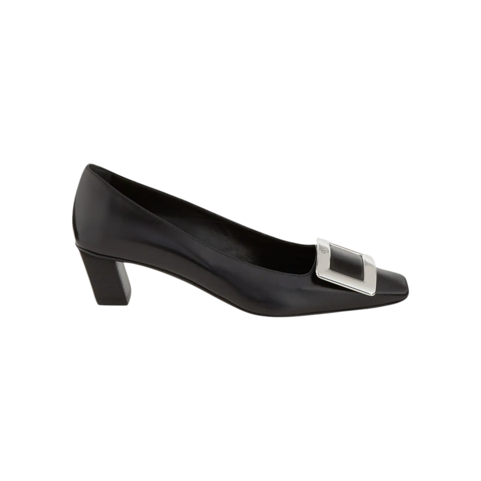 【送料 関税込】ROGER VIVIER Belle Vivier pumps Black Belle Vivier Pumps in satin Black Woman