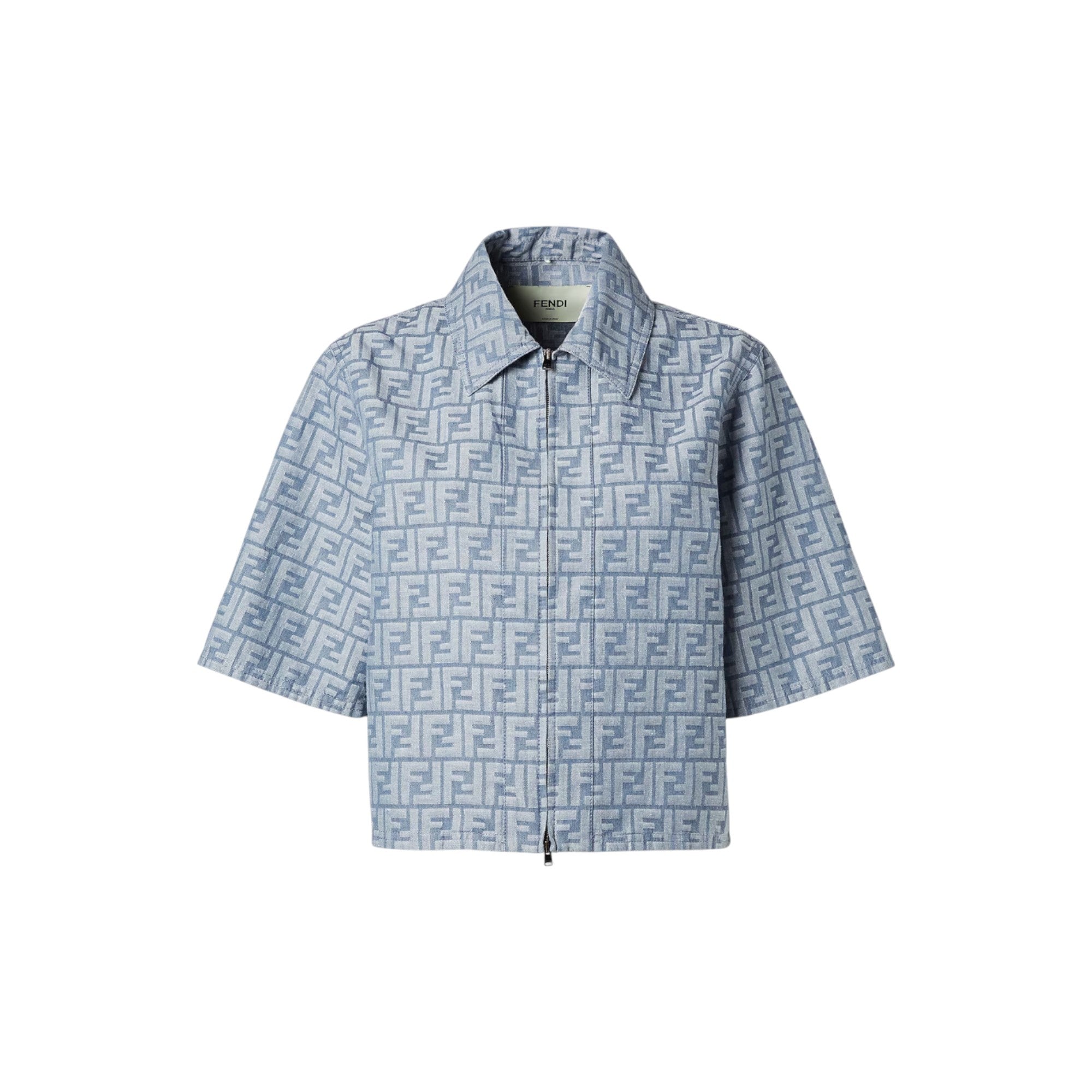 Blue FF chambray jacket