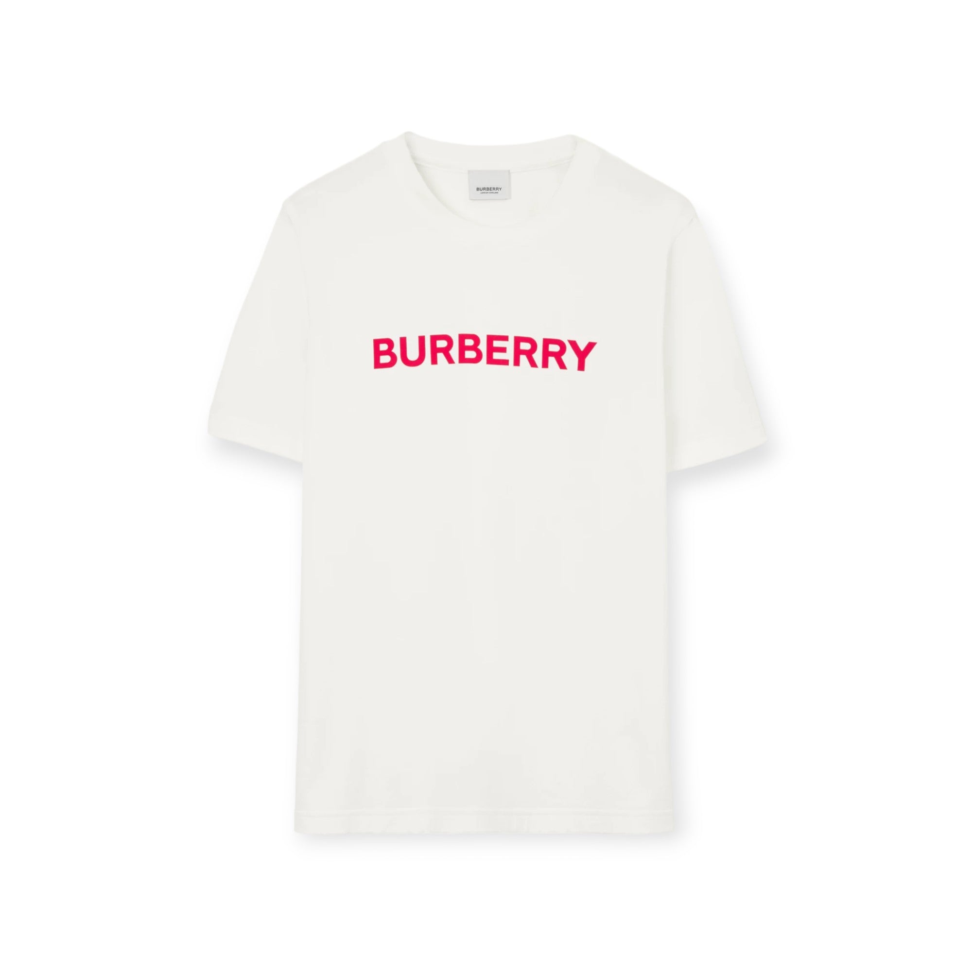 Logo Print Cotton T-Shirt Burberry