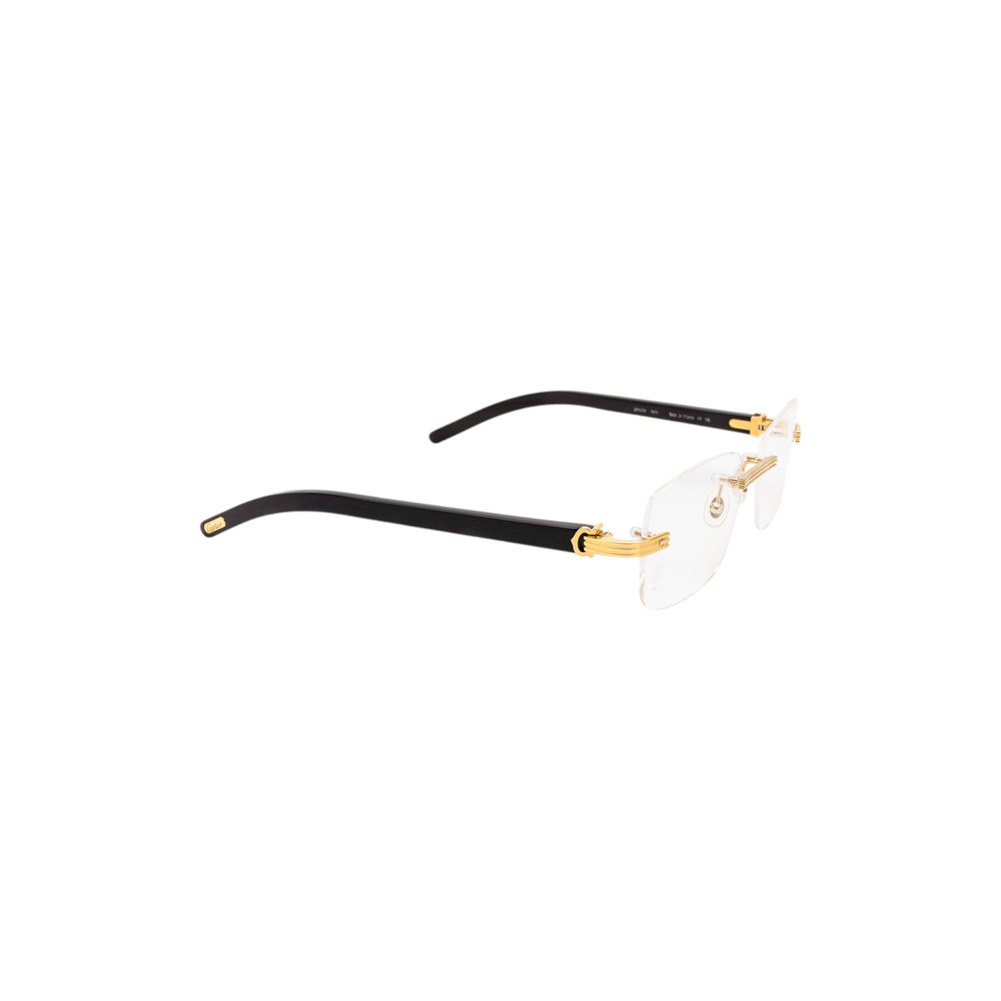 CT0286O Gold Horn Eyeglasses