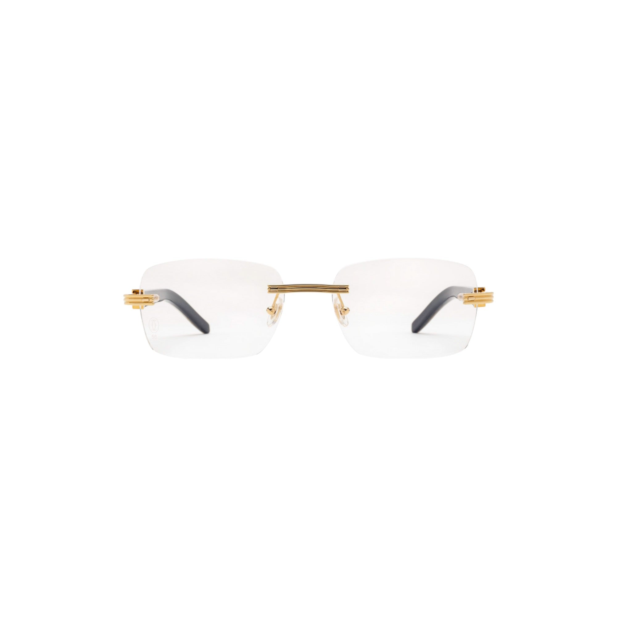 Cartier CT0286O Gold Horn Eyeglasses CT0286O 003
