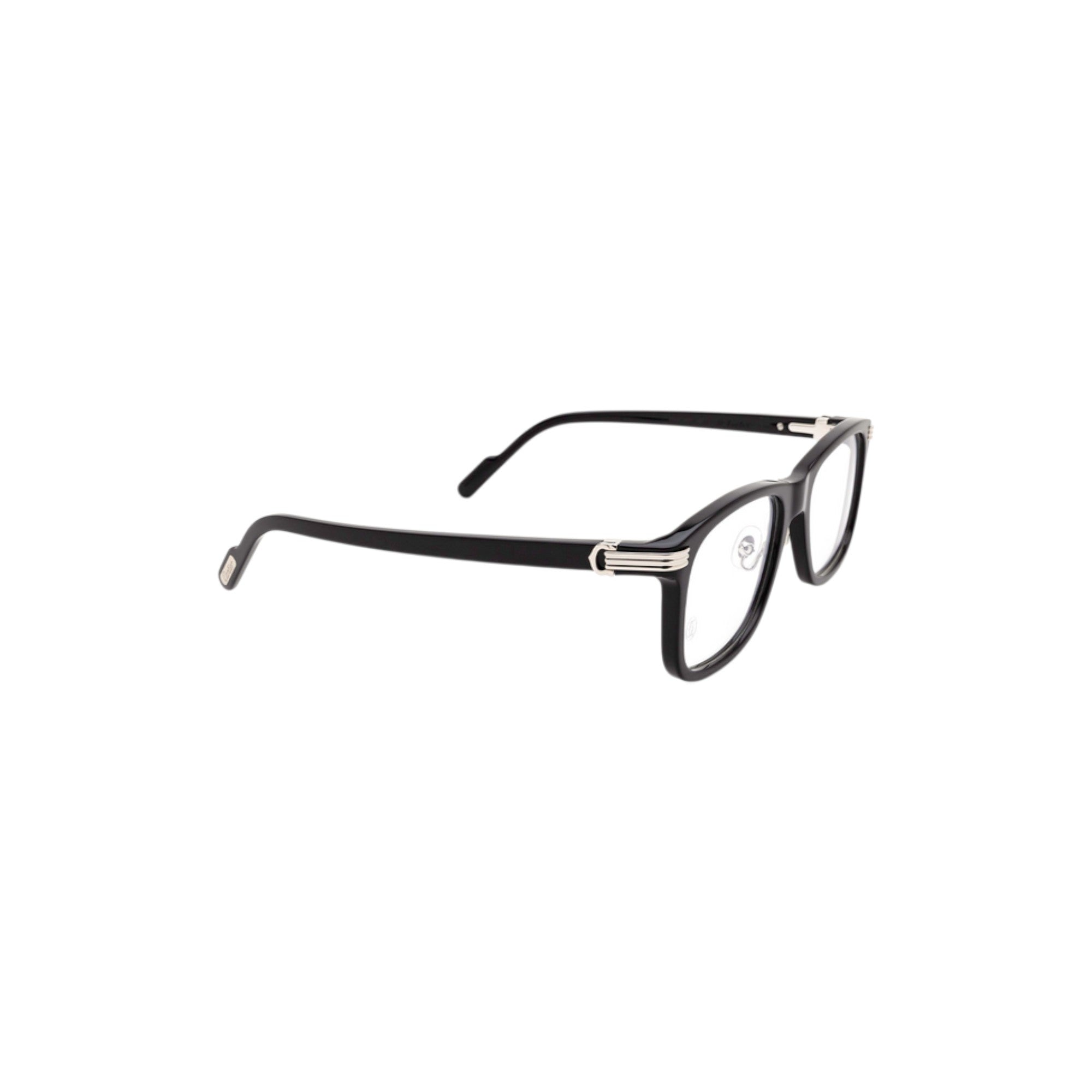 Black Rectangle Eyeglasses