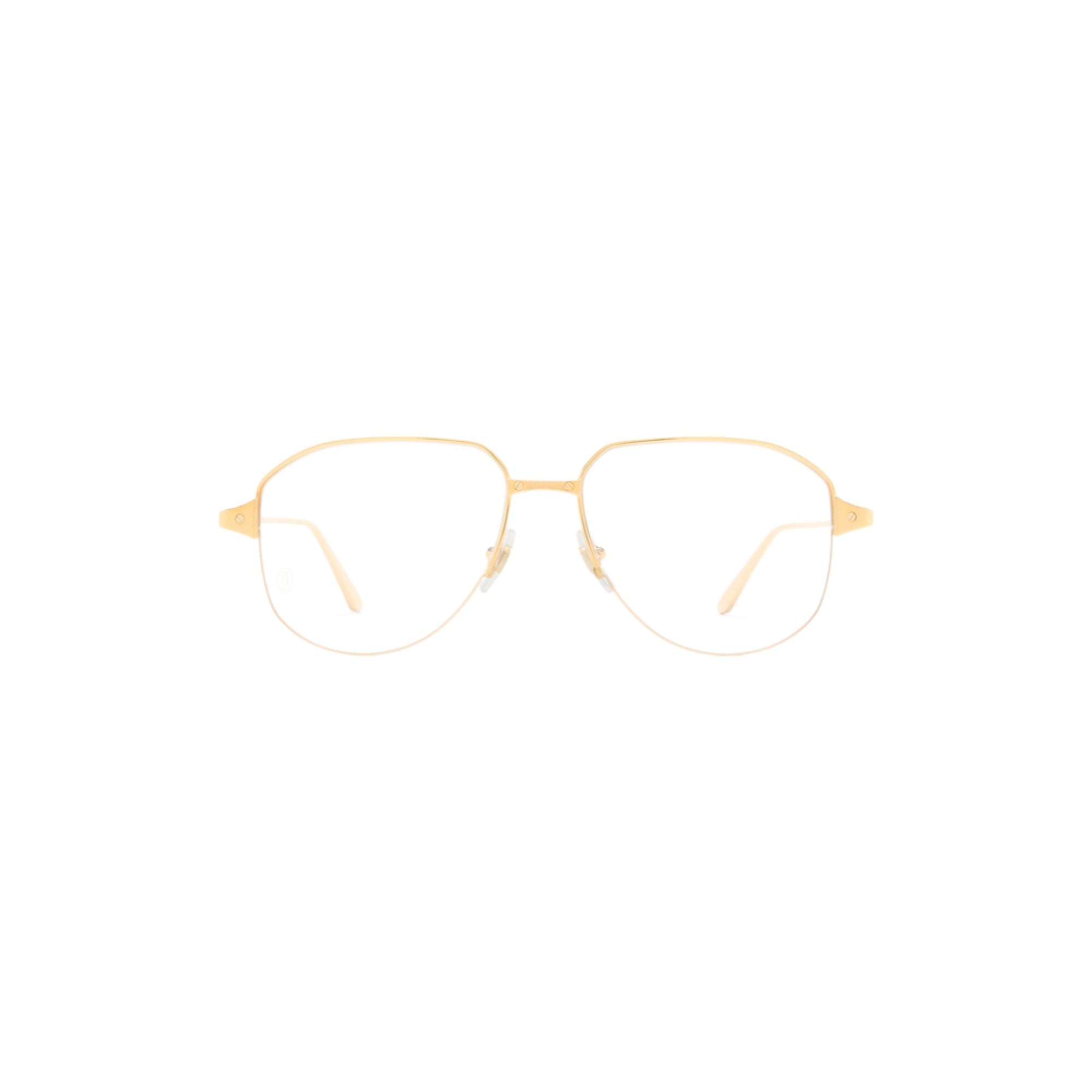 Cartier Gold Metal Eyewear CT0352O 001