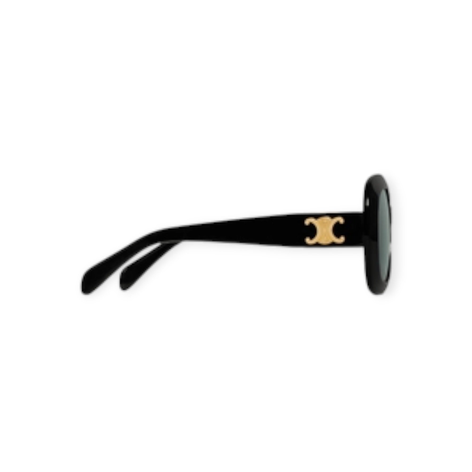 Lulu Triomphe Sunglasses In Acetateblack