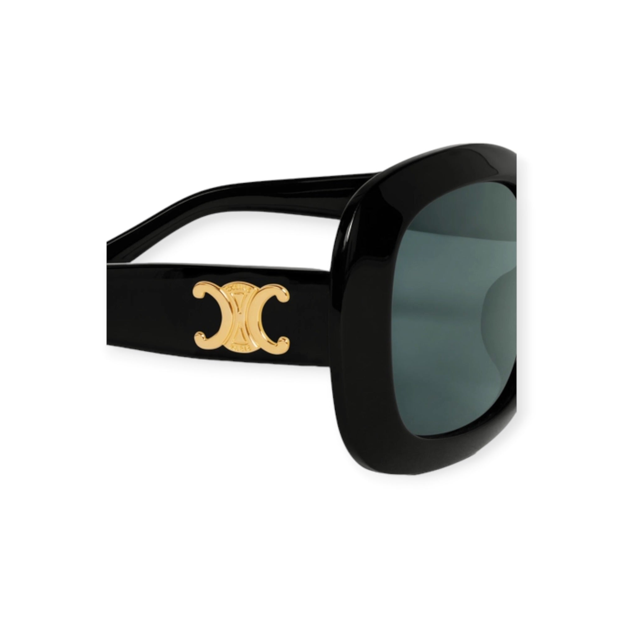 Lulu Triomphe Sunglasses In Acetateblack