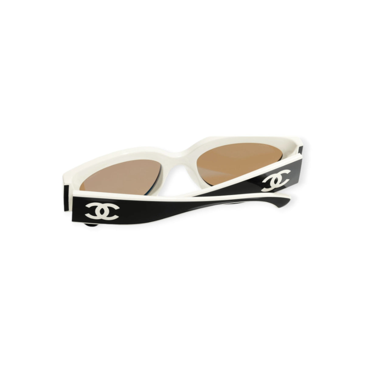 Cat Eye Sunglasses Black and White